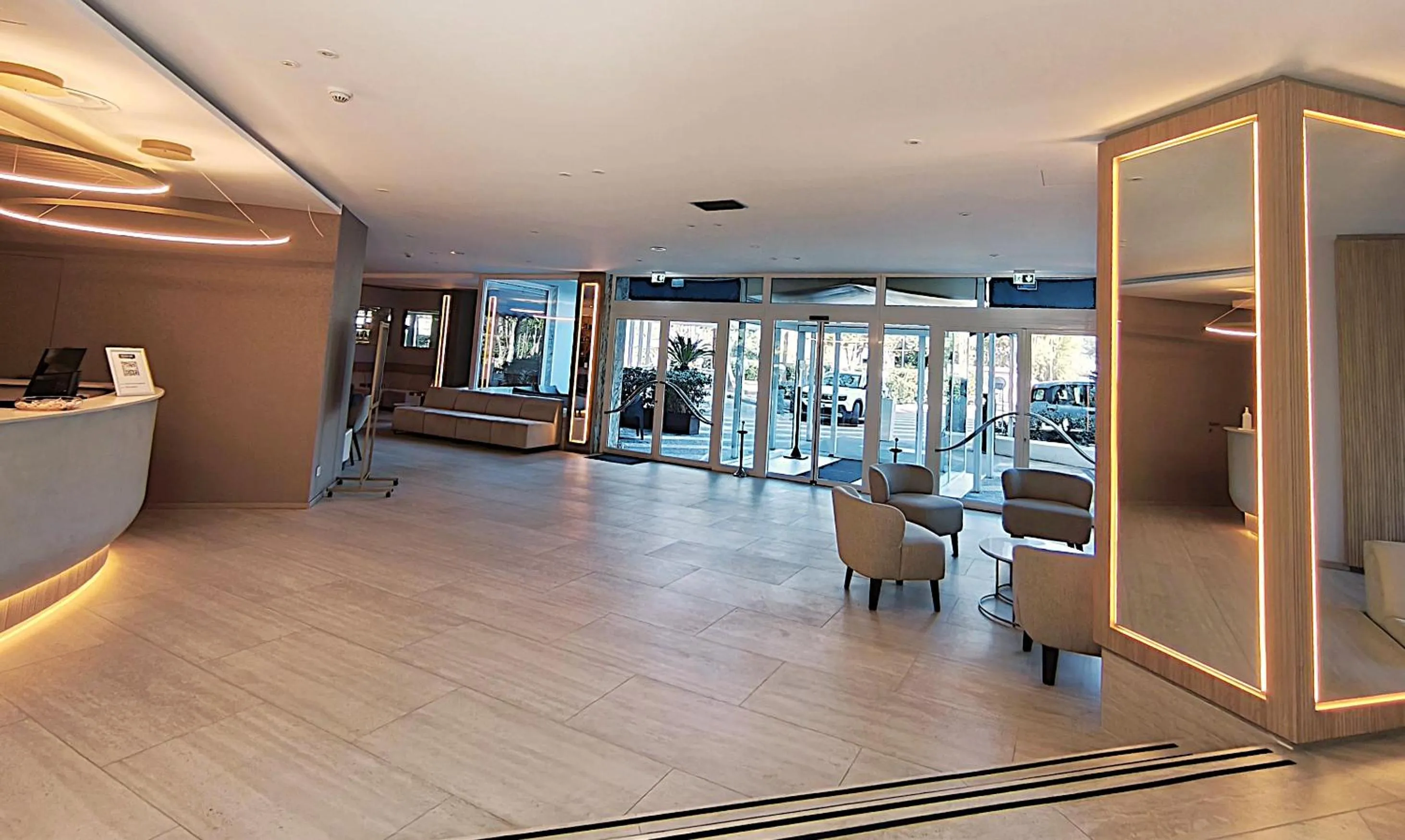 Lobby or reception in Vittoria Parc Hotel