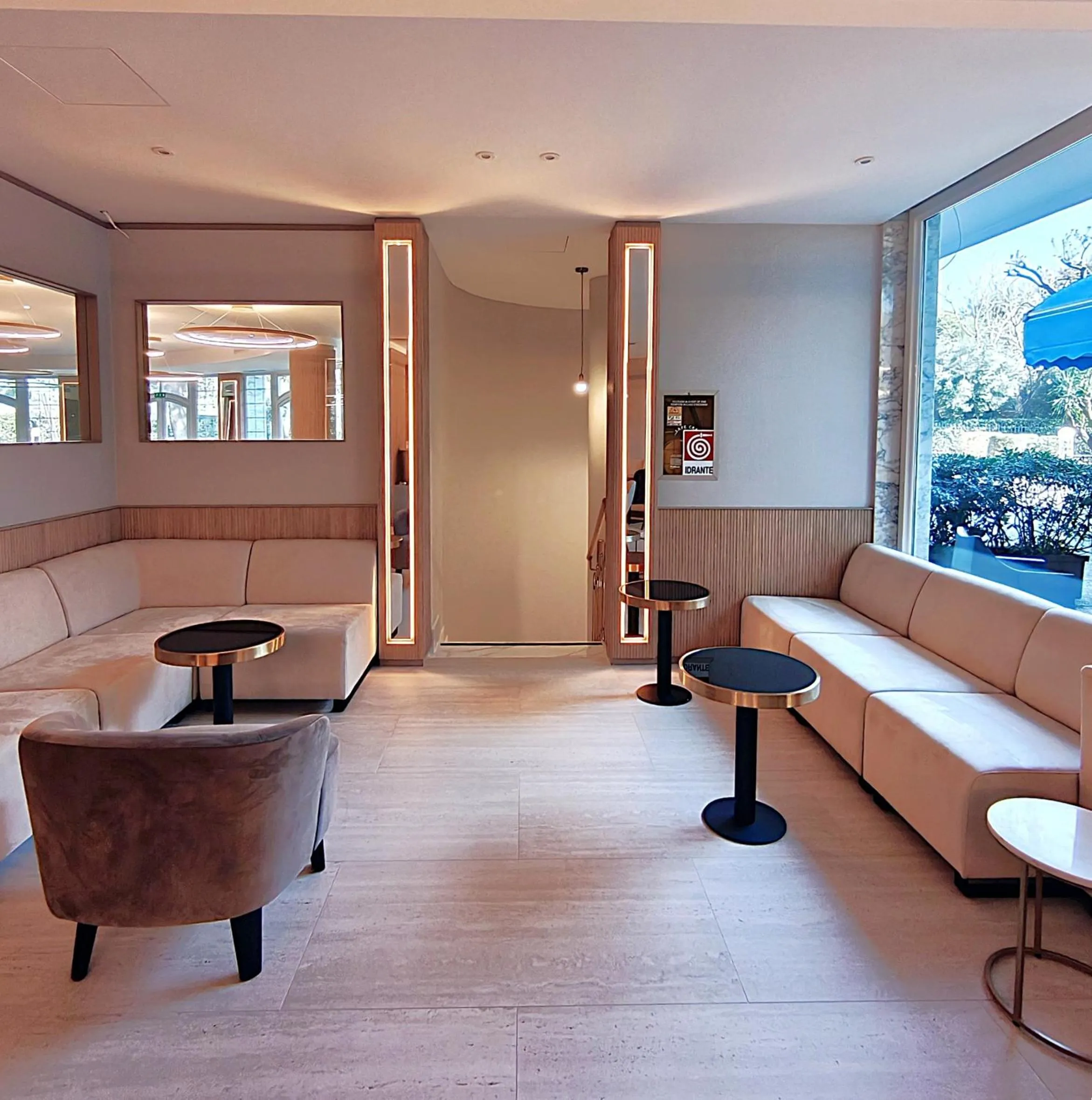 Seating area in Vittoria Parc Hotel