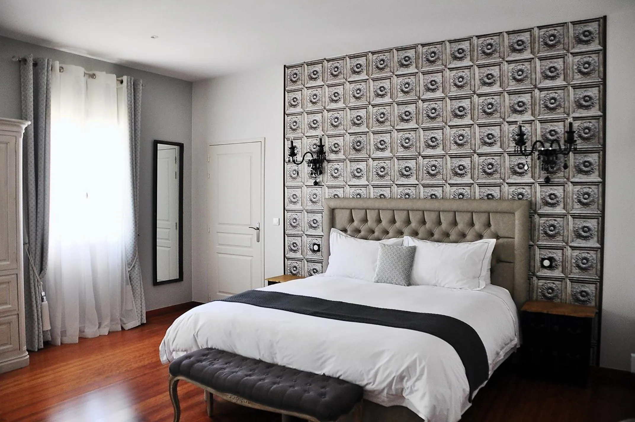 Bed in Le Jardin des Amandiers