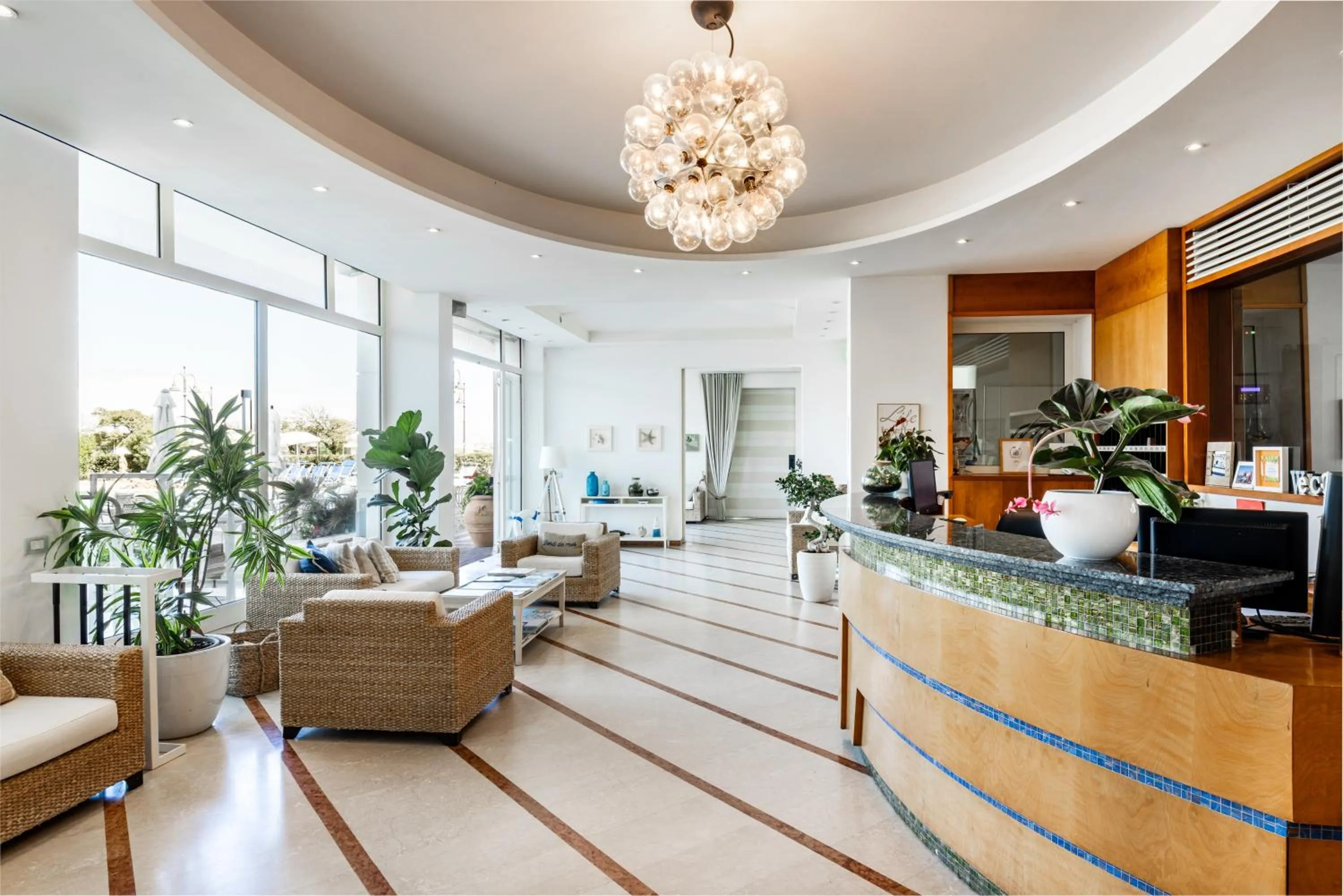 Lobby or reception in Hotel Valverde & Residenza