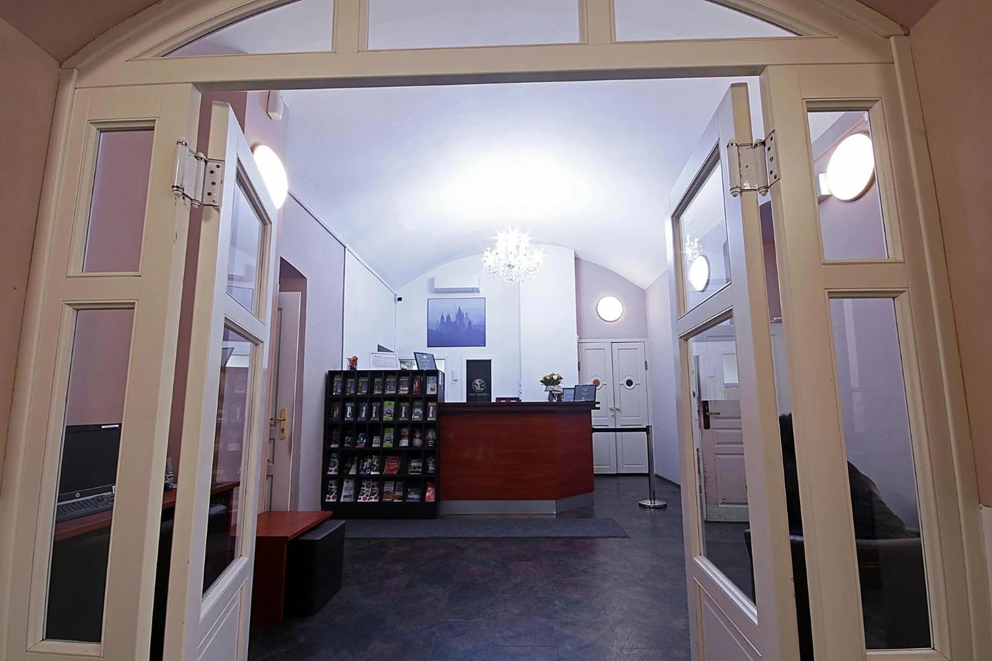 Lobby or reception in Hotel Zlatá Váha