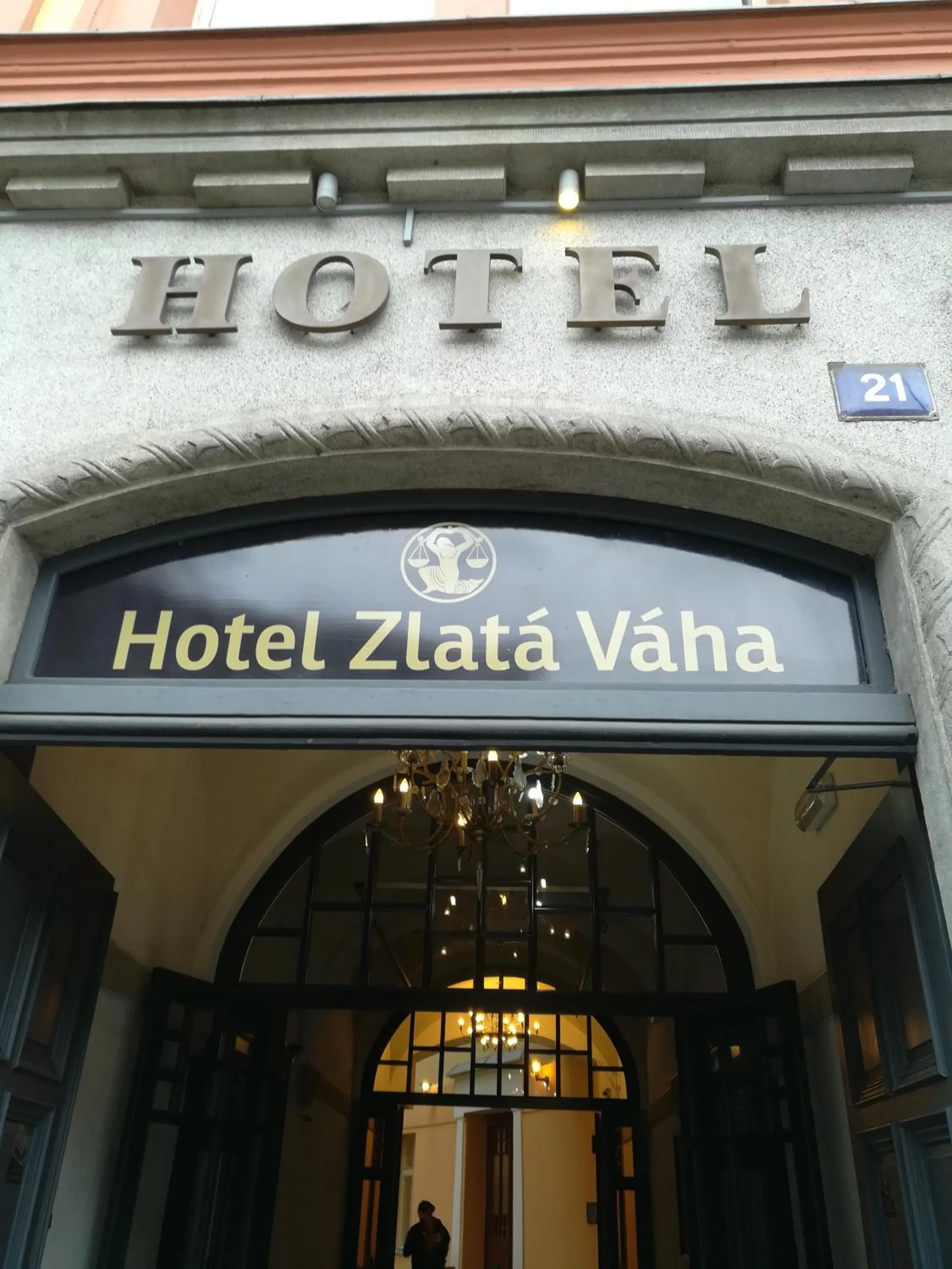 Facade/entrance in Hotel Zlatá Váha
