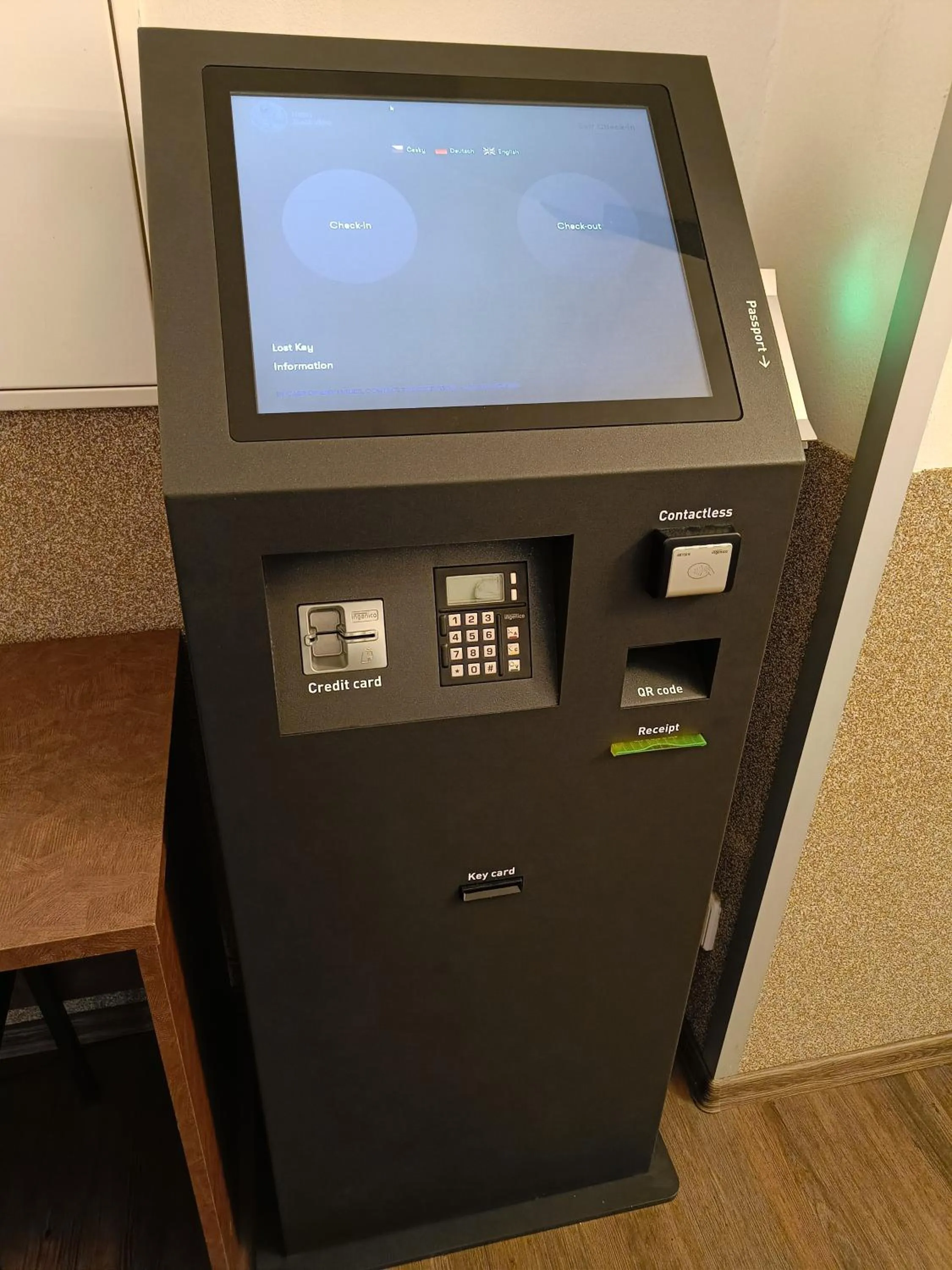 Lobby or reception in Hotel Zlatá Váha