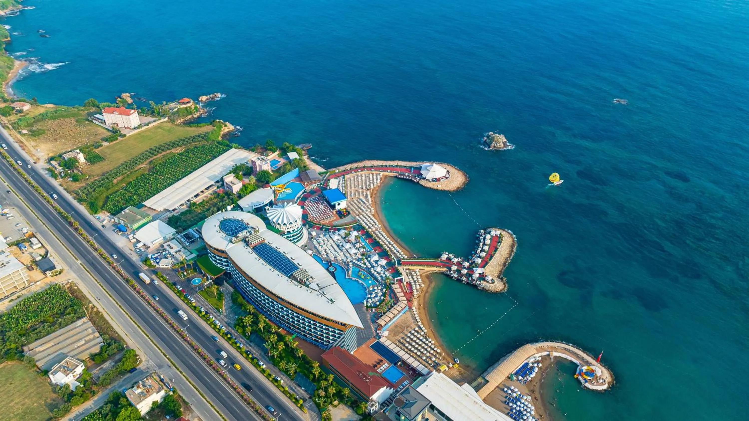 Bird's eye view in Granada Luxury Okurcalar