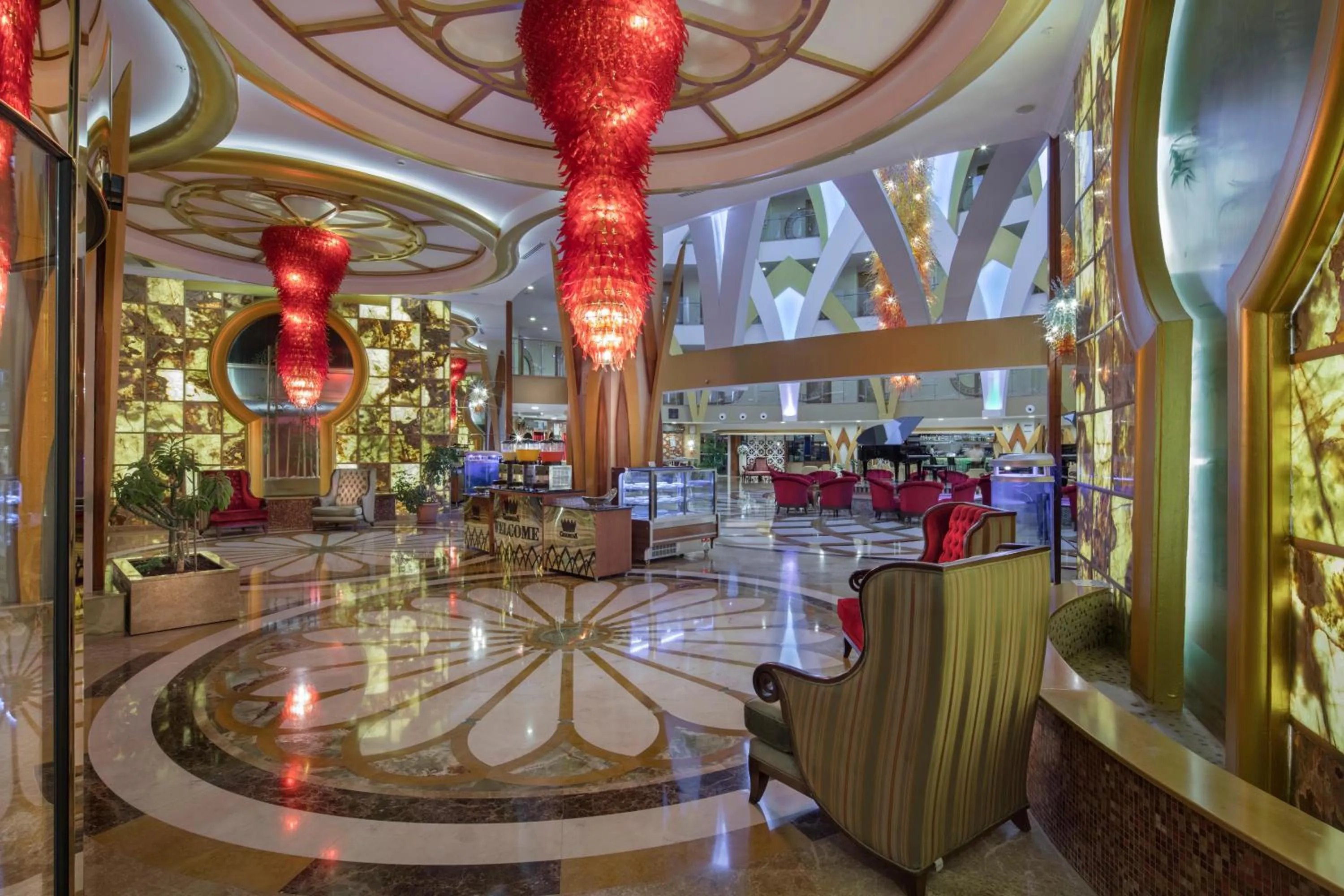 Lobby or reception in Granada Luxury Okurcalar