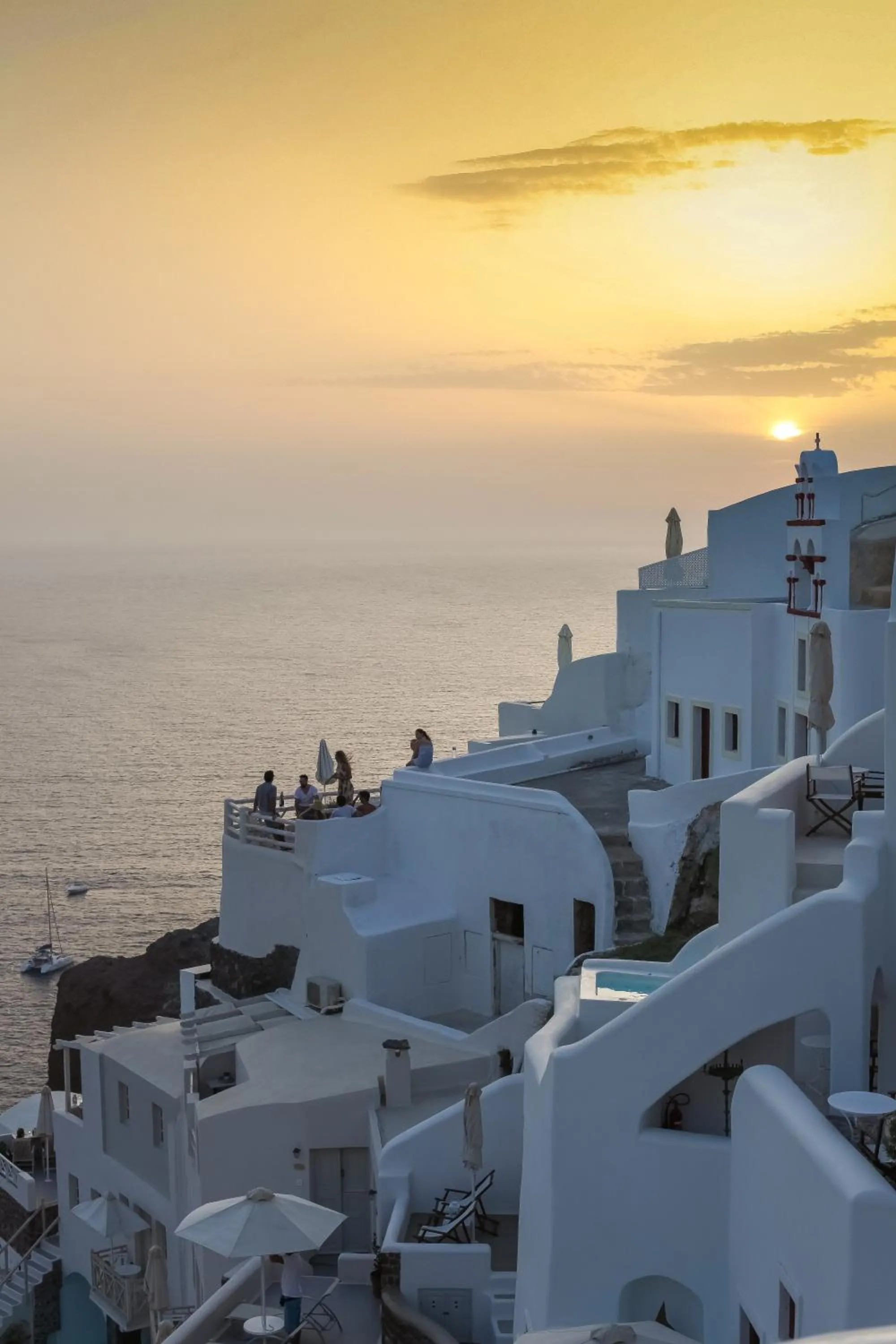 People in White Side Suites