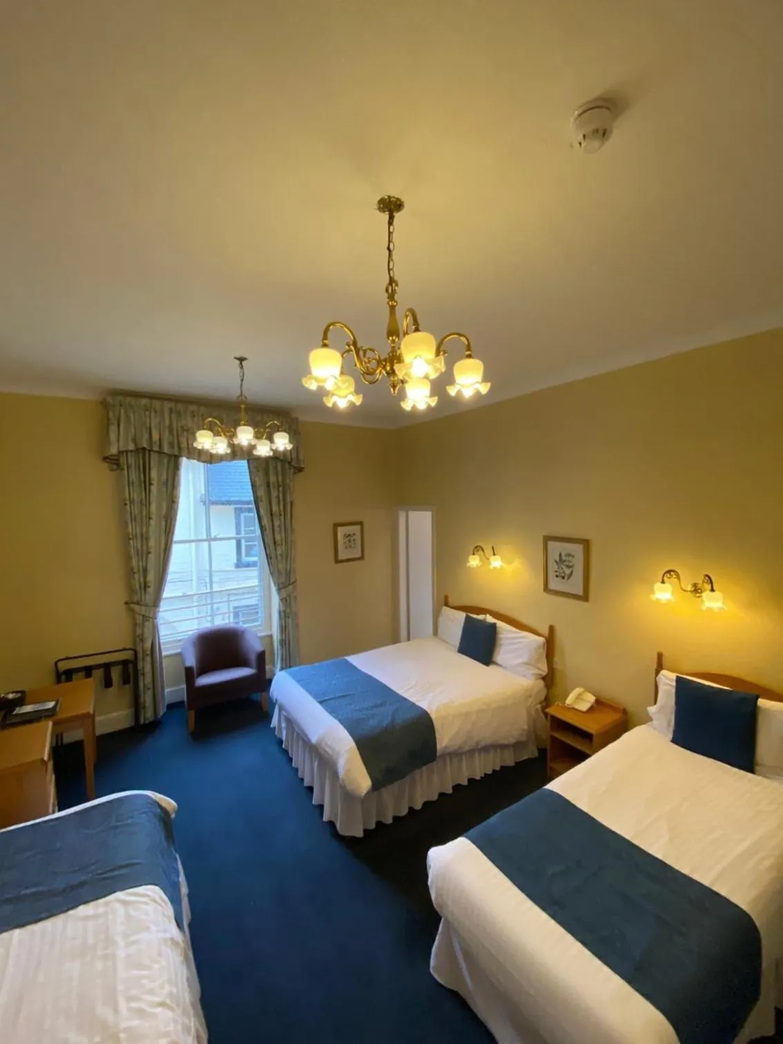 Photo of the whole room, Bed in The Hand Hotel Llangollen by Compass Hospitality