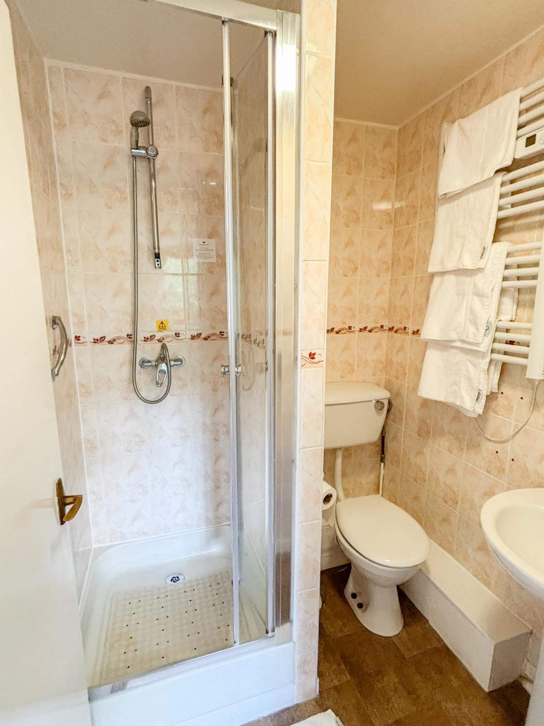 Bathroom in The Hand Hotel Llangollen by Compass Hospitality