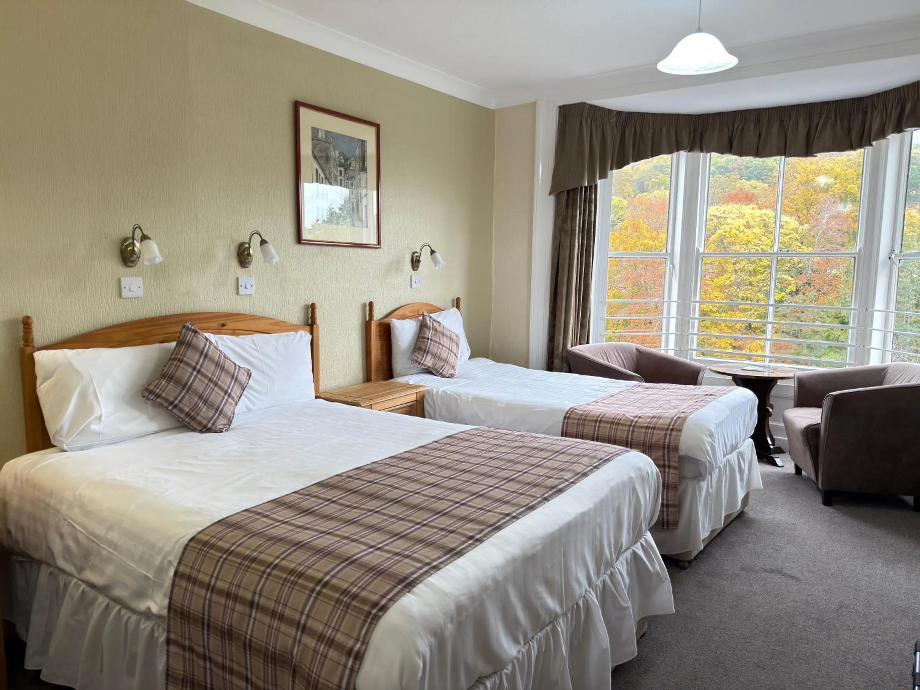 Bedroom, Bed in The Hand Hotel Llangollen by Compass Hospitality