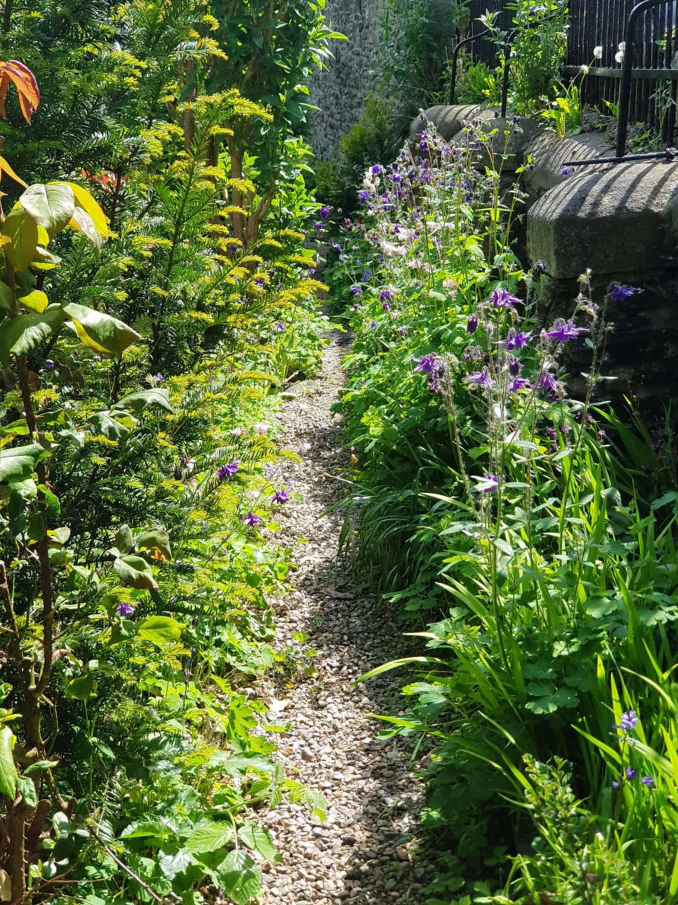 Garden in The Hand Hotel Llangollen by Compass Hospitality