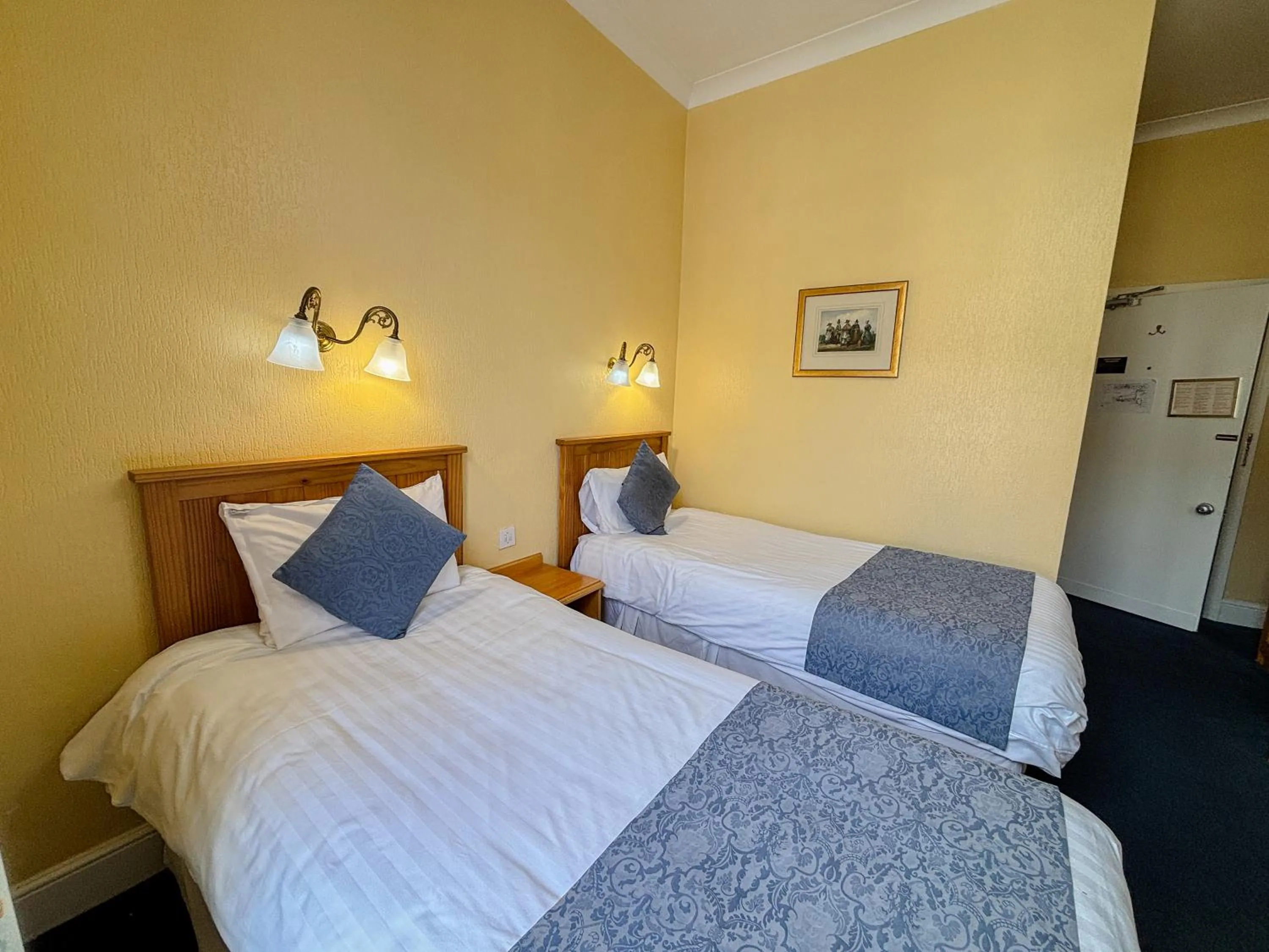Bed in The Hand Hotel Llangollen by Compass Hospitality