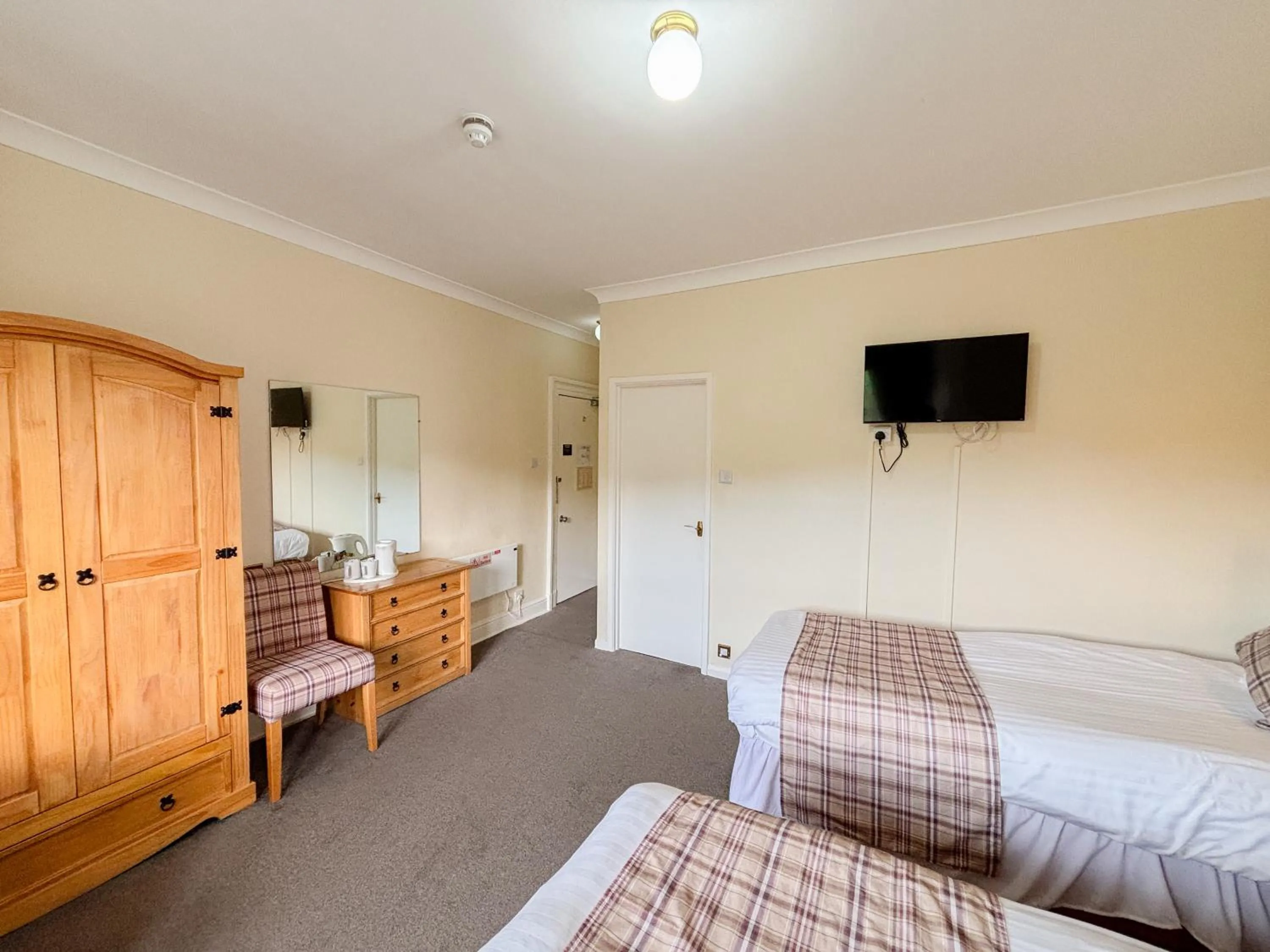 Bed in The Hand Hotel Llangollen by Compass Hospitality