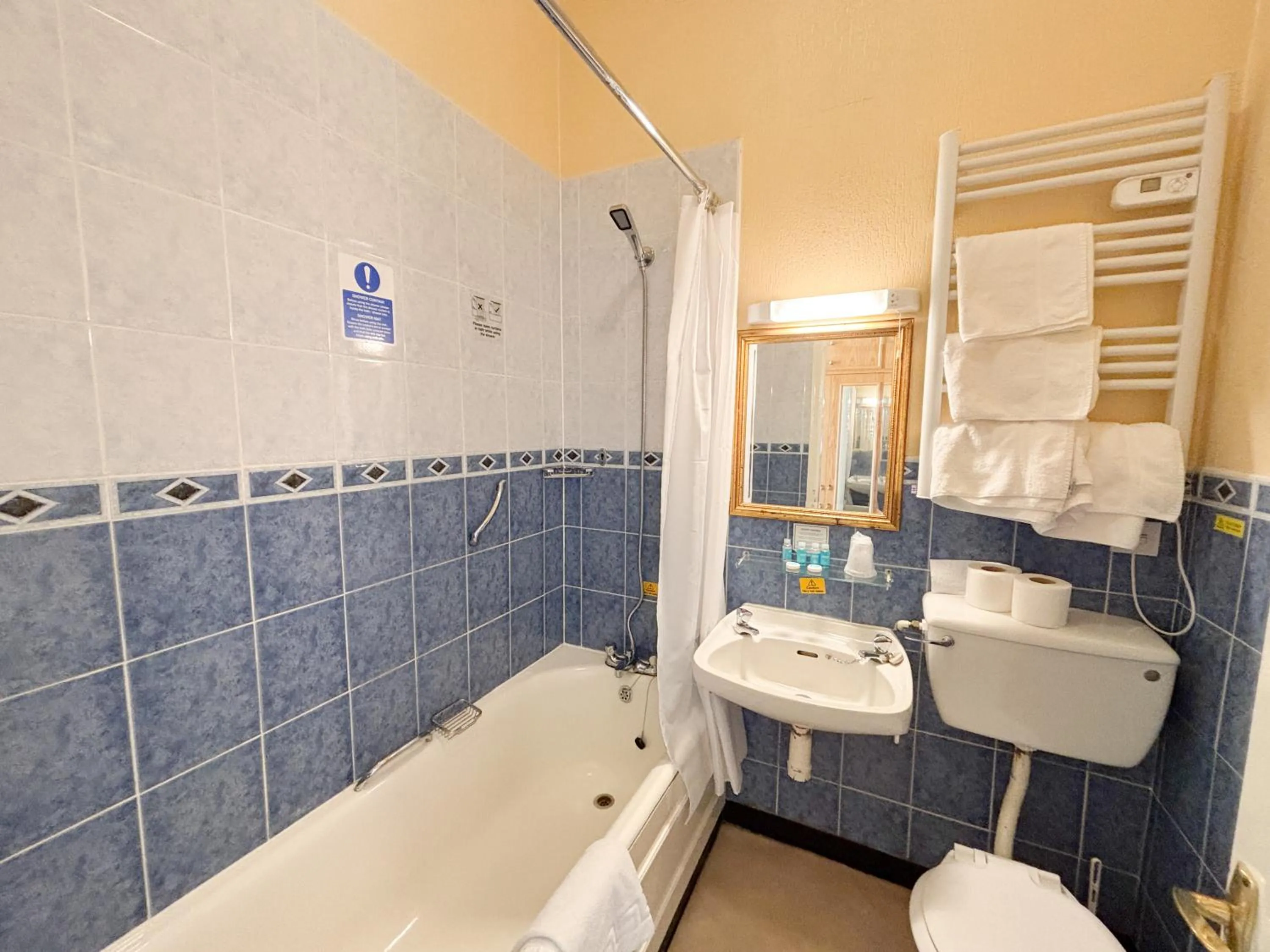 Bathroom in The Hand Hotel Llangollen by Compass Hospitality