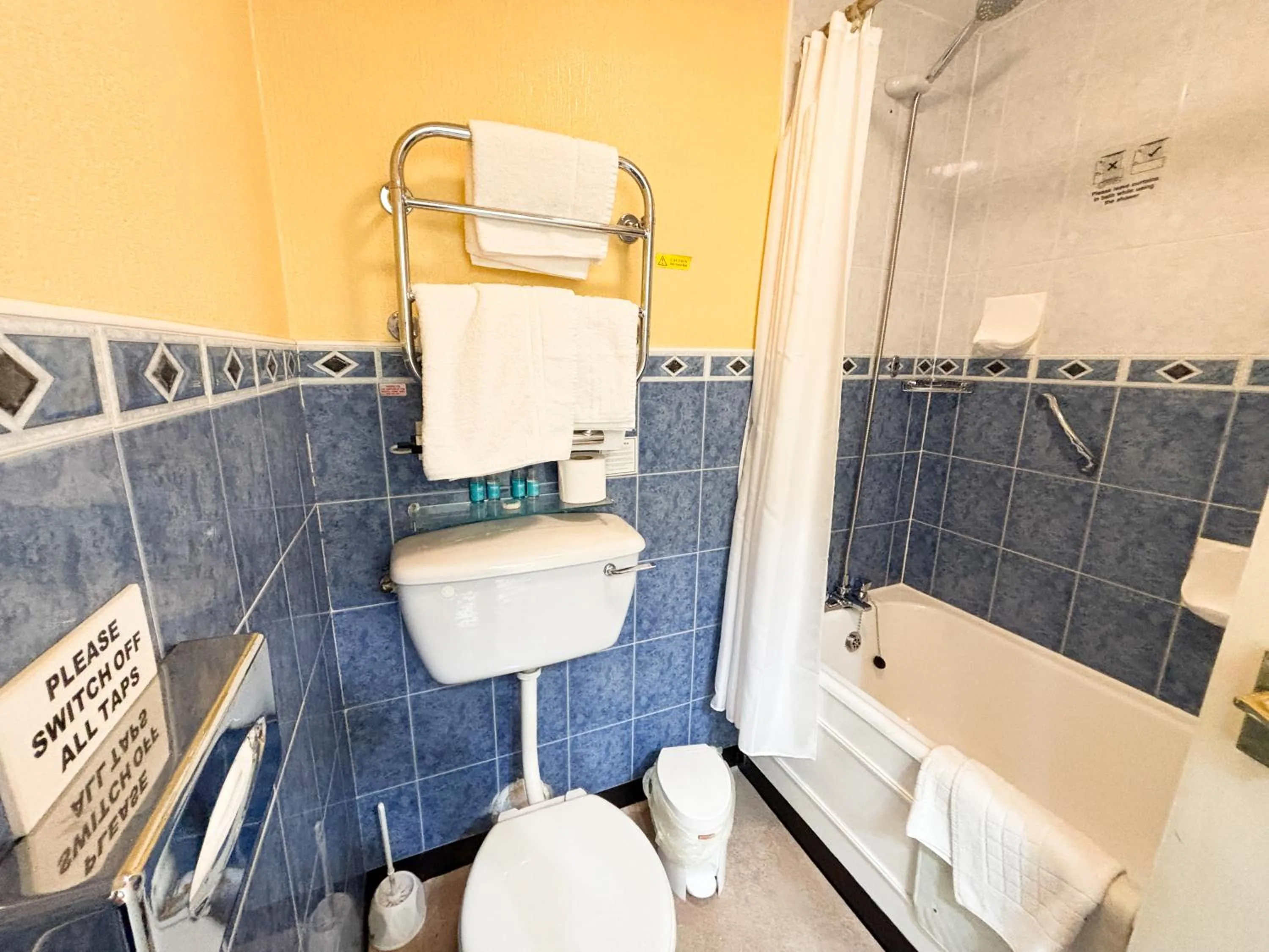 Bathroom in The Hand Hotel Llangollen by Compass Hospitality