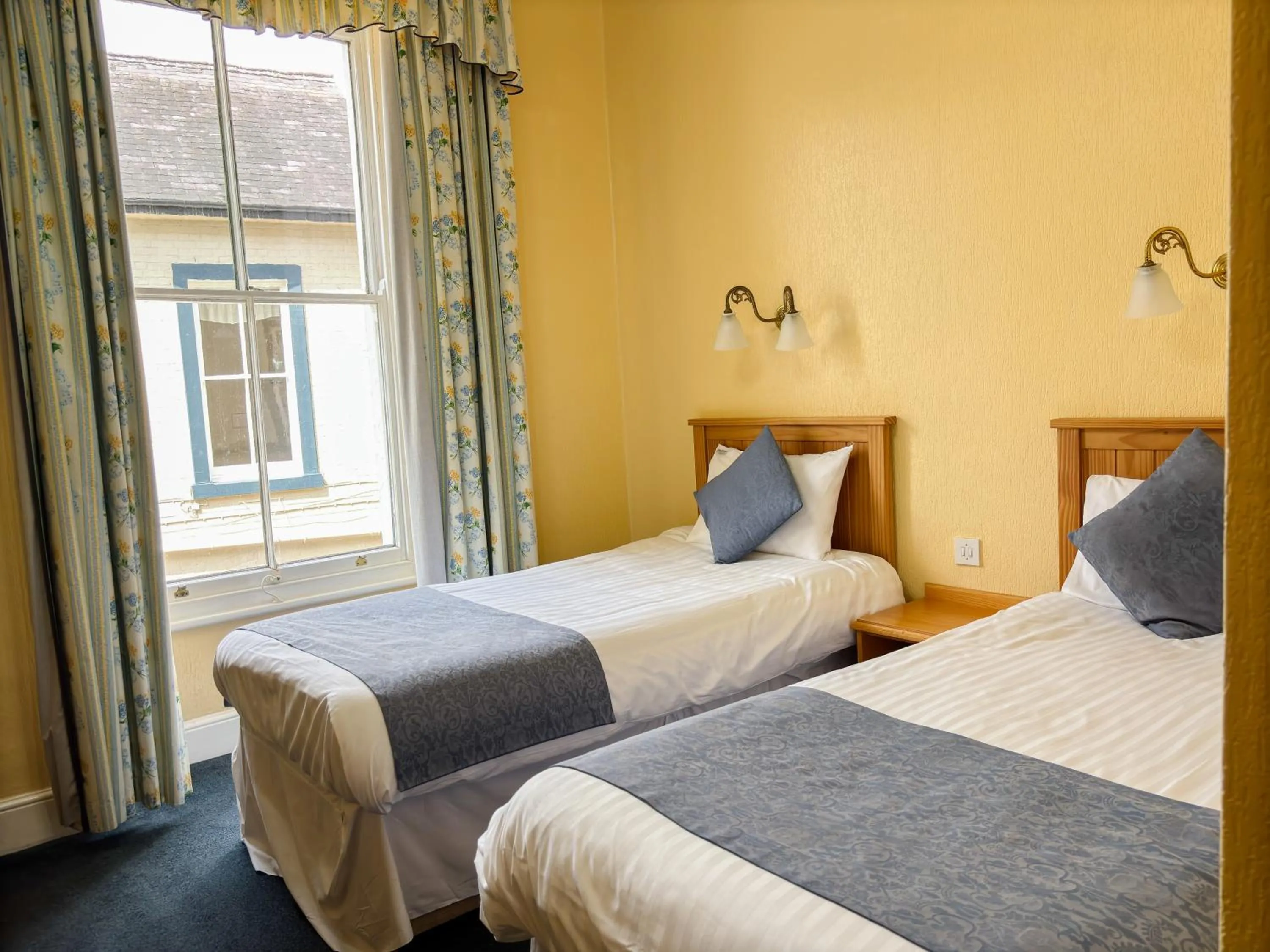 Bed in The Hand Hotel Llangollen by Compass Hospitality