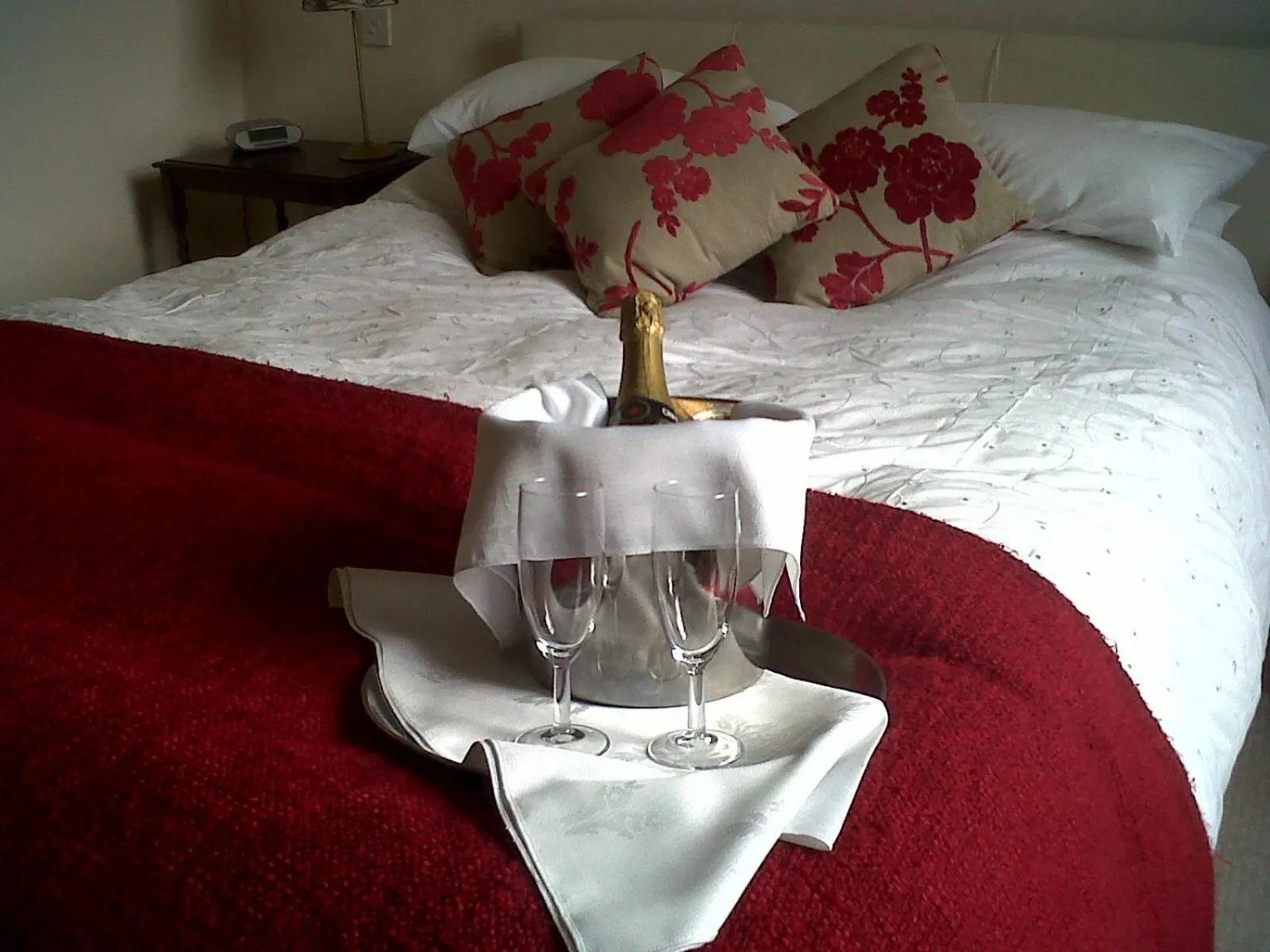 Bed in The Hand Hotel Llangollen by Compass Hospitality