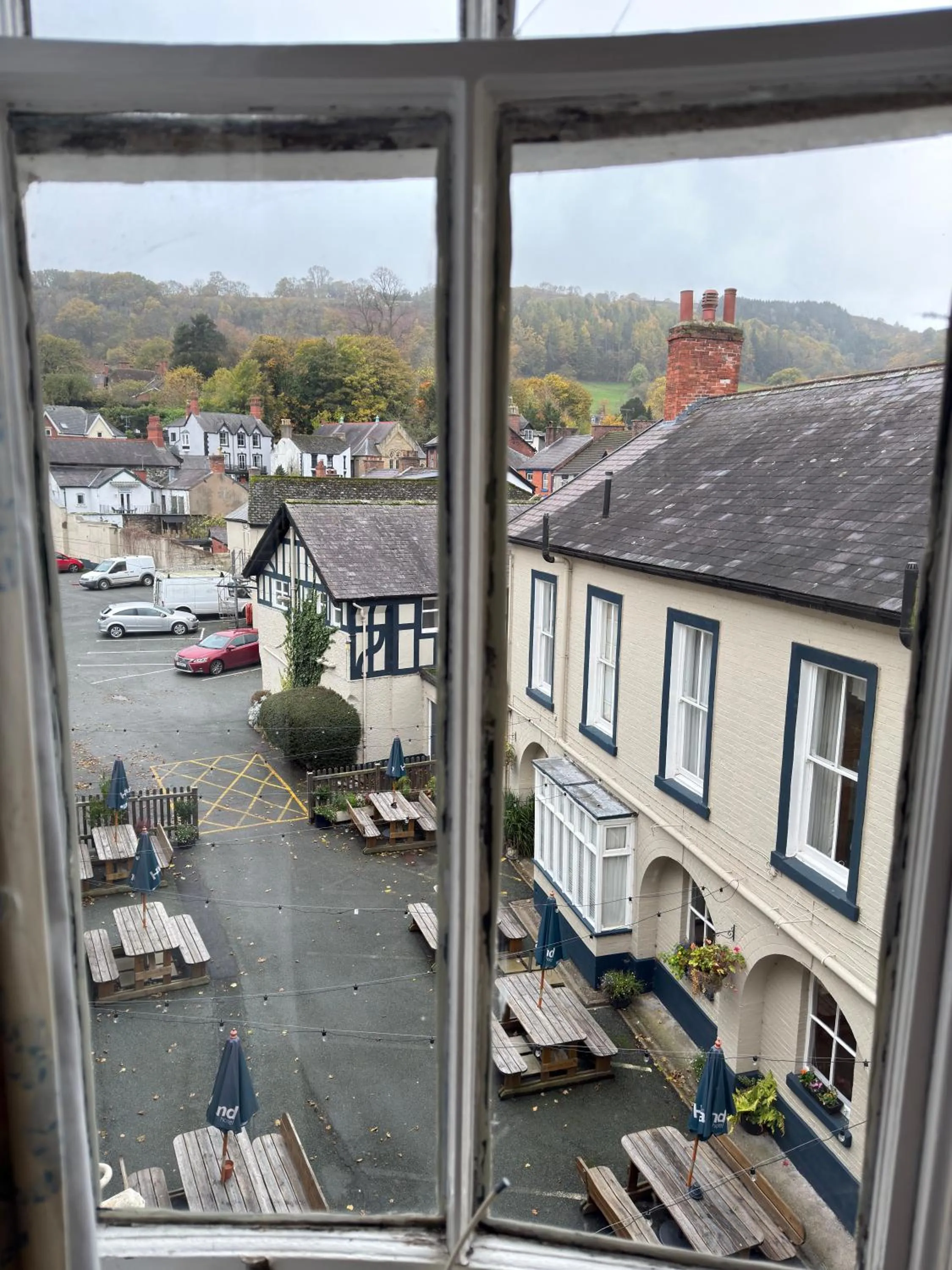Street view in The Hand Hotel Llangollen by Compass Hospitality