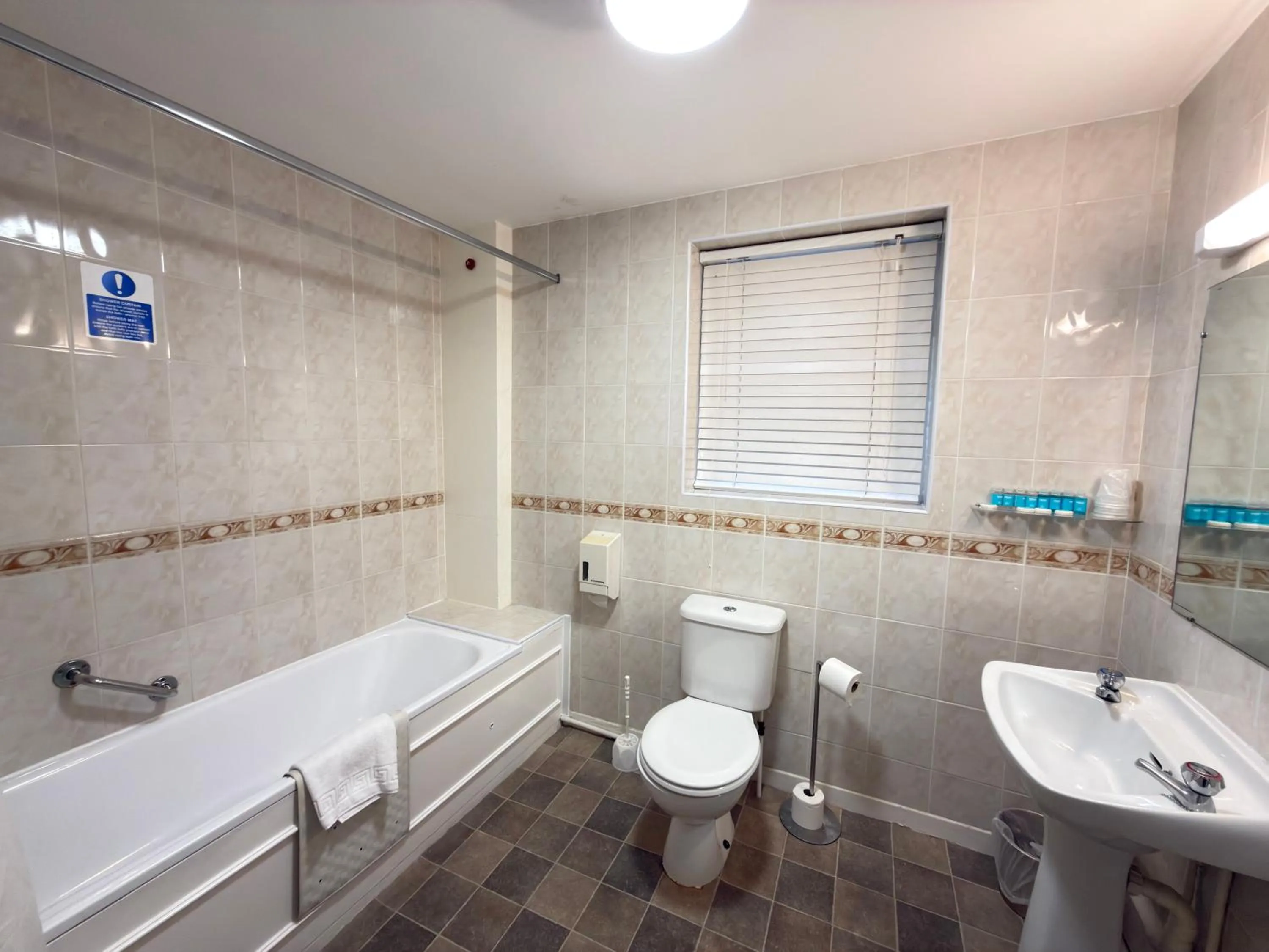 Bathroom in The Hand Hotel Llangollen by Compass Hospitality