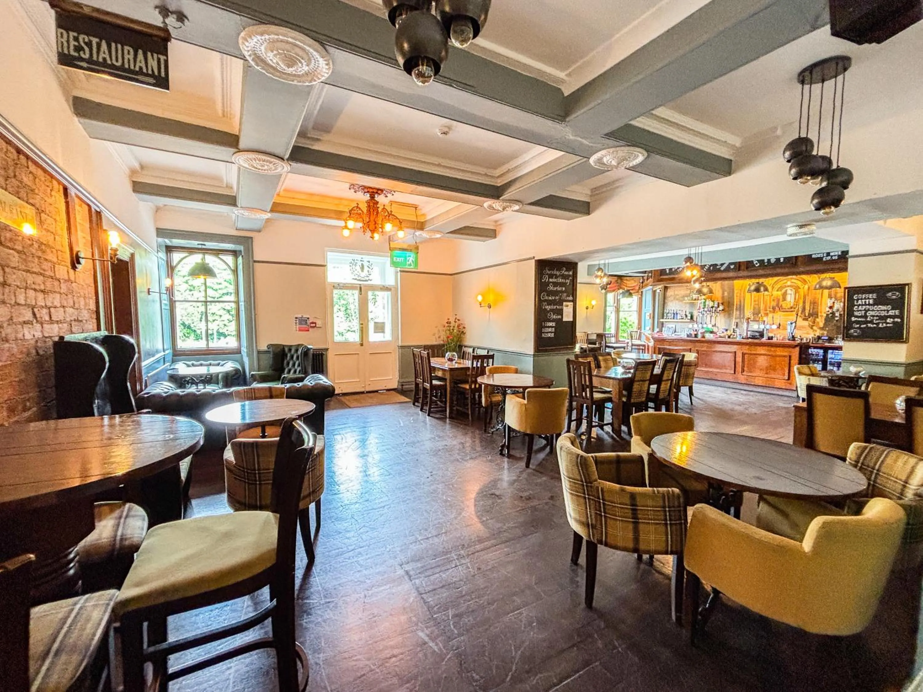 Lounge or bar in The Hand Hotel Llangollen by Compass Hospitality