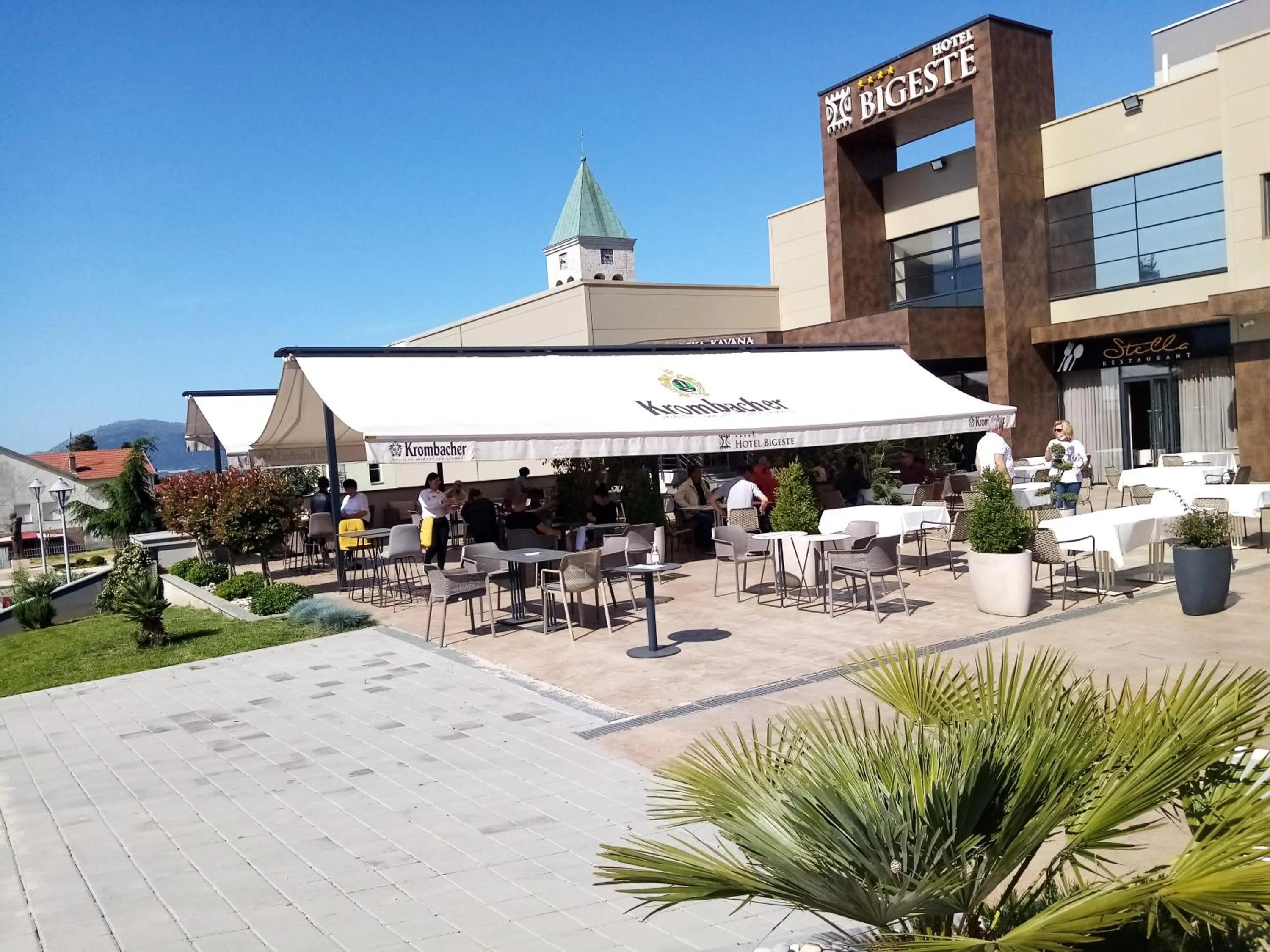 Balcony/Terrace in Hotel Bigeste