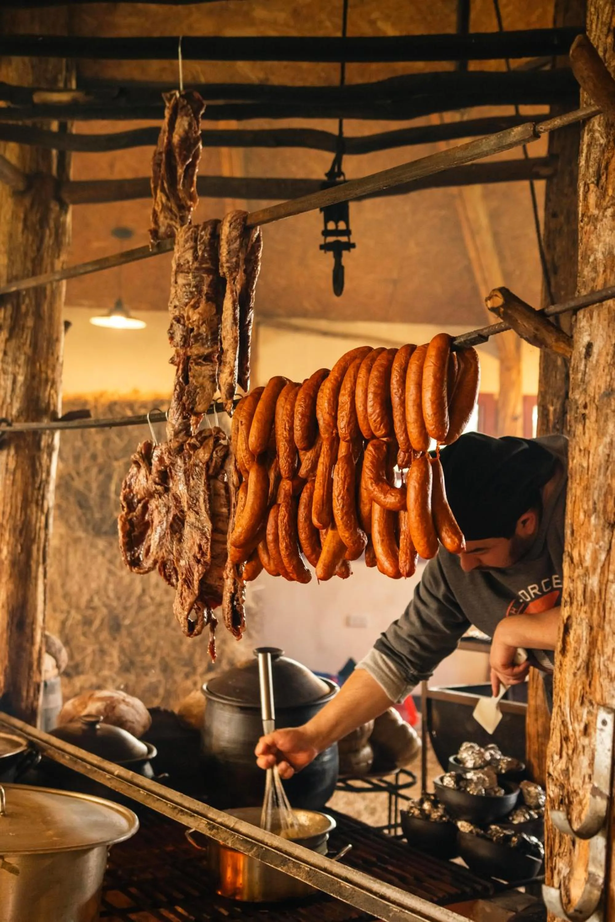 BBQ facilities in Hotel Parque Quilquico