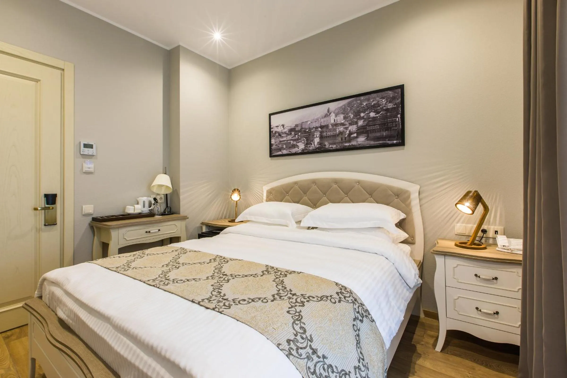 Bedroom, Bed in Hotel Khokhobi Old Tbilisi