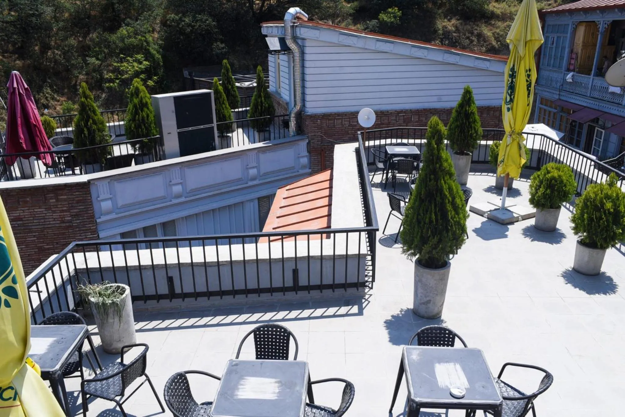 Balcony/Terrace in Hotel Khokhobi Old Tbilisi