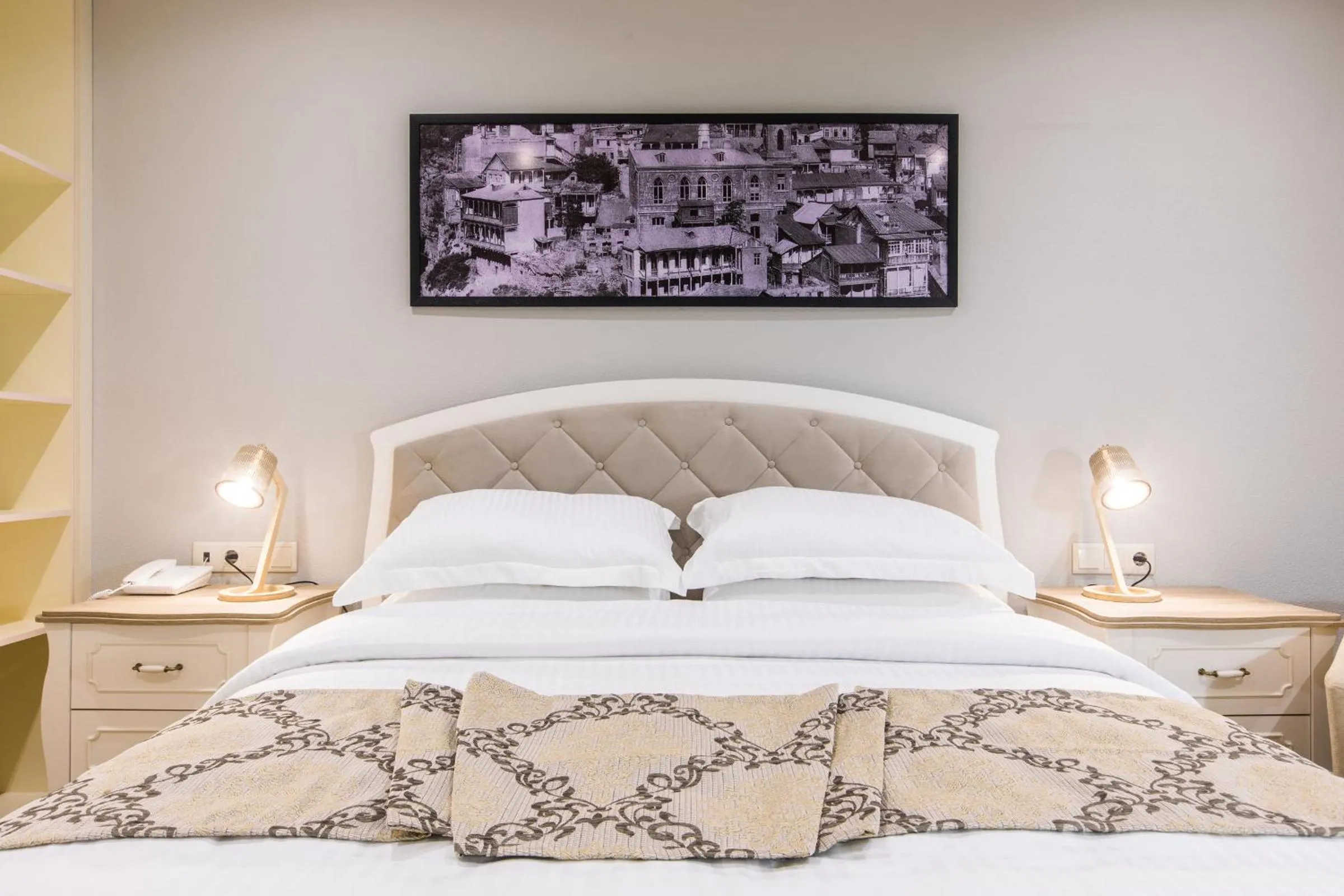 Bedroom, Bed in Hotel Khokhobi Old Tbilisi