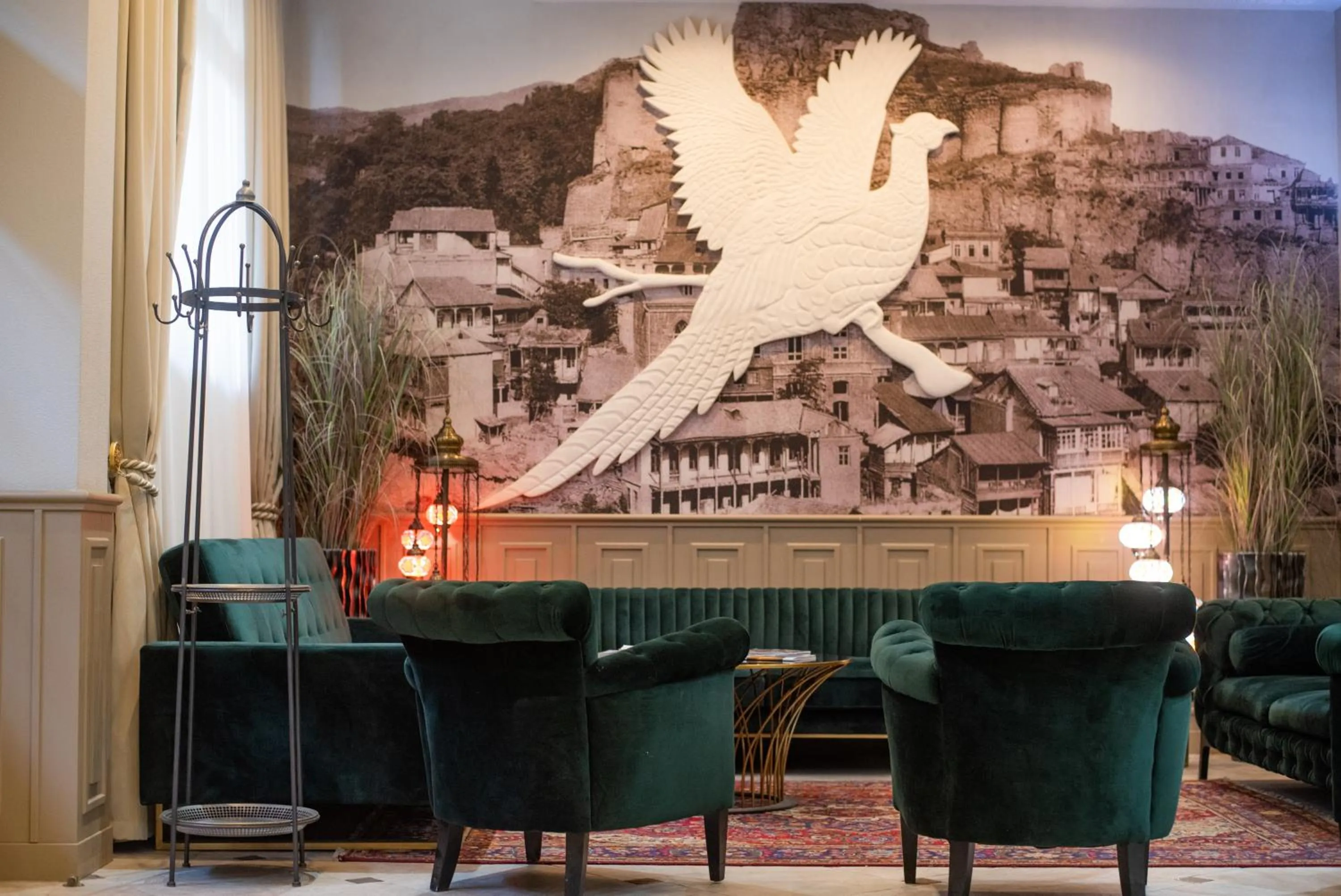 Lobby or reception in Hotel Khokhobi Old Tbilisi