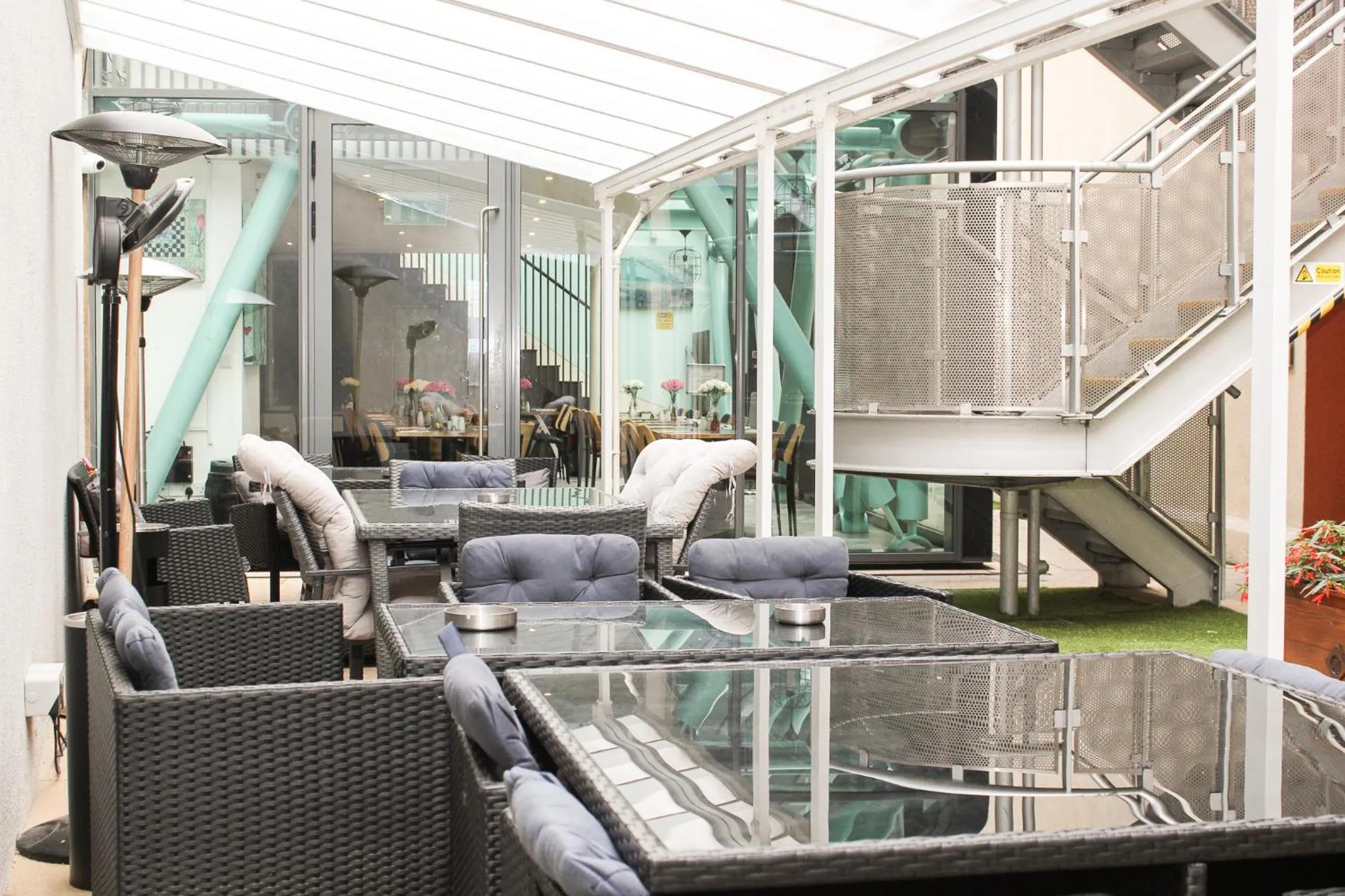 Patio in Grand Plaza Serviced Apartments