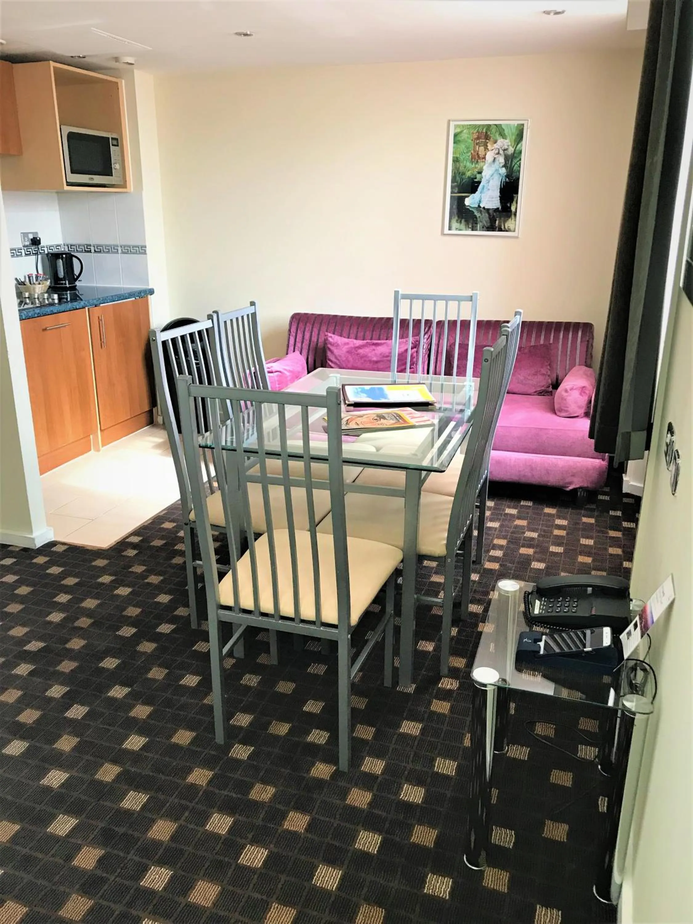 Living room in Grand Plaza Serviced Apartments