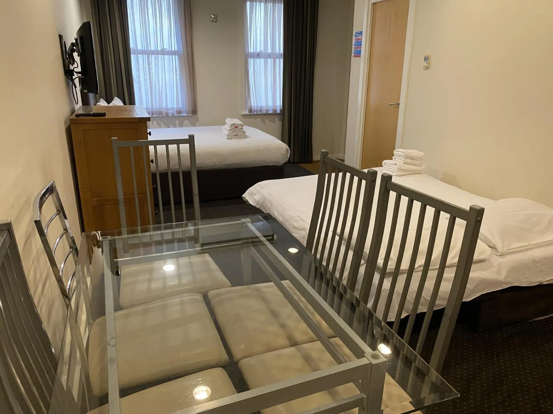 View (from property/room), Bed in Grand Plaza Serviced Apartments