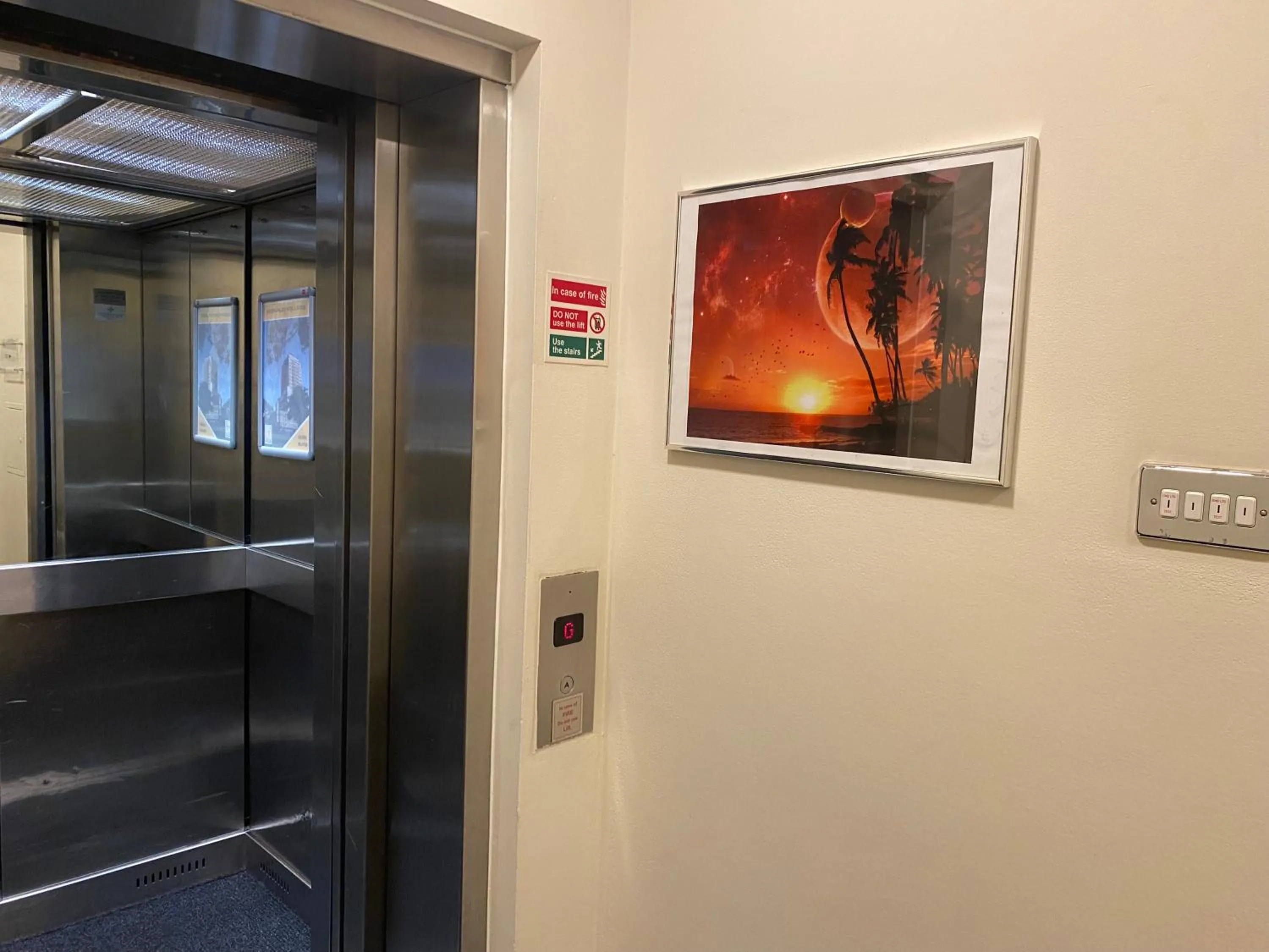 elevator in Grand Plaza Serviced Apartments