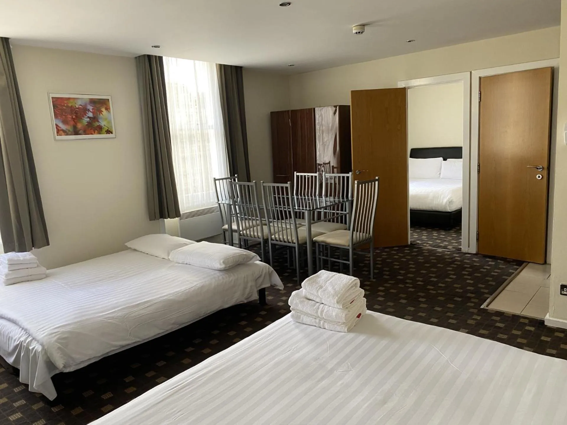 Living room, Bed in Grand Plaza Serviced Apartments