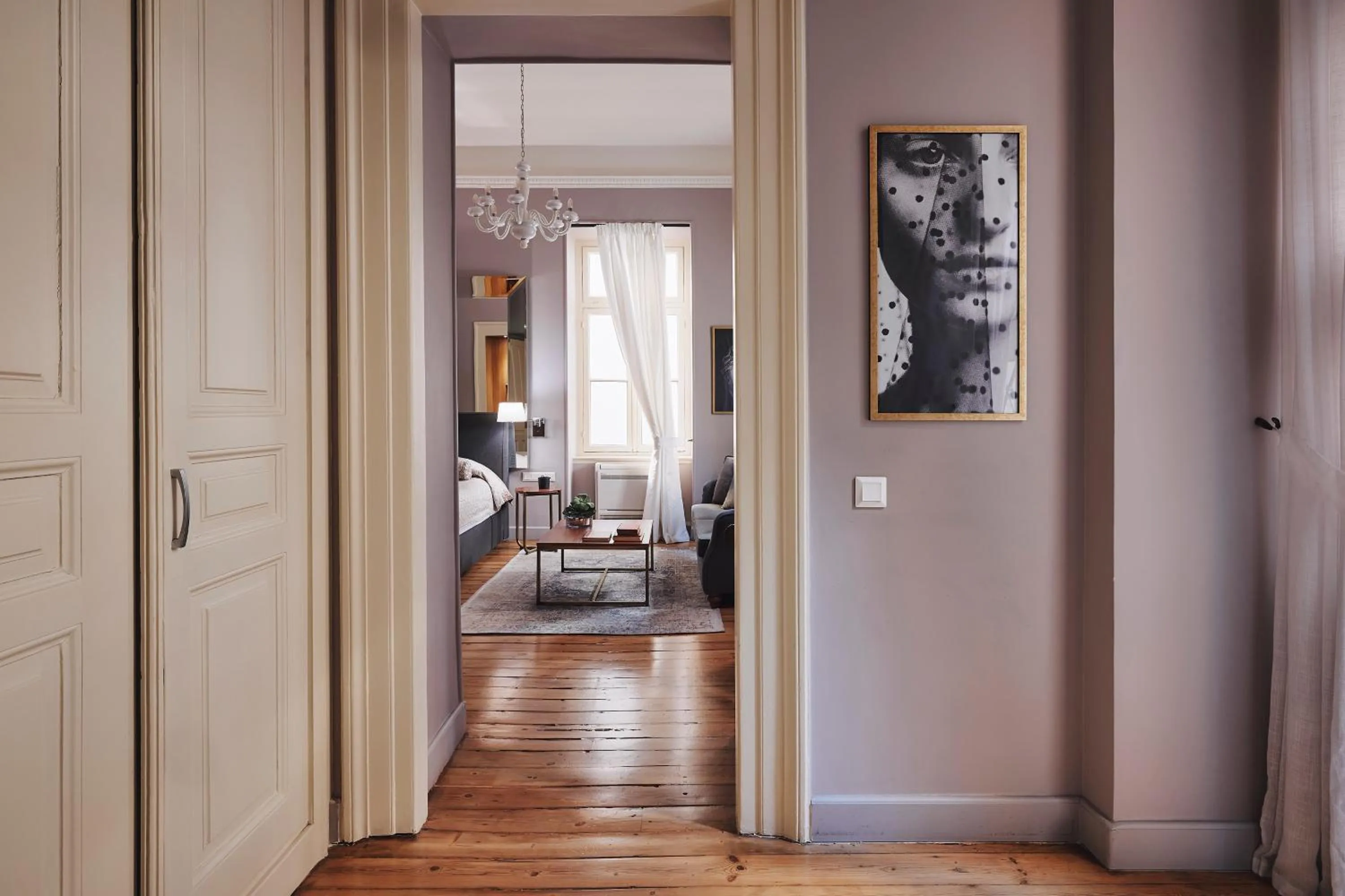 View (from property/room), Bed in Bohemian Suites Athens