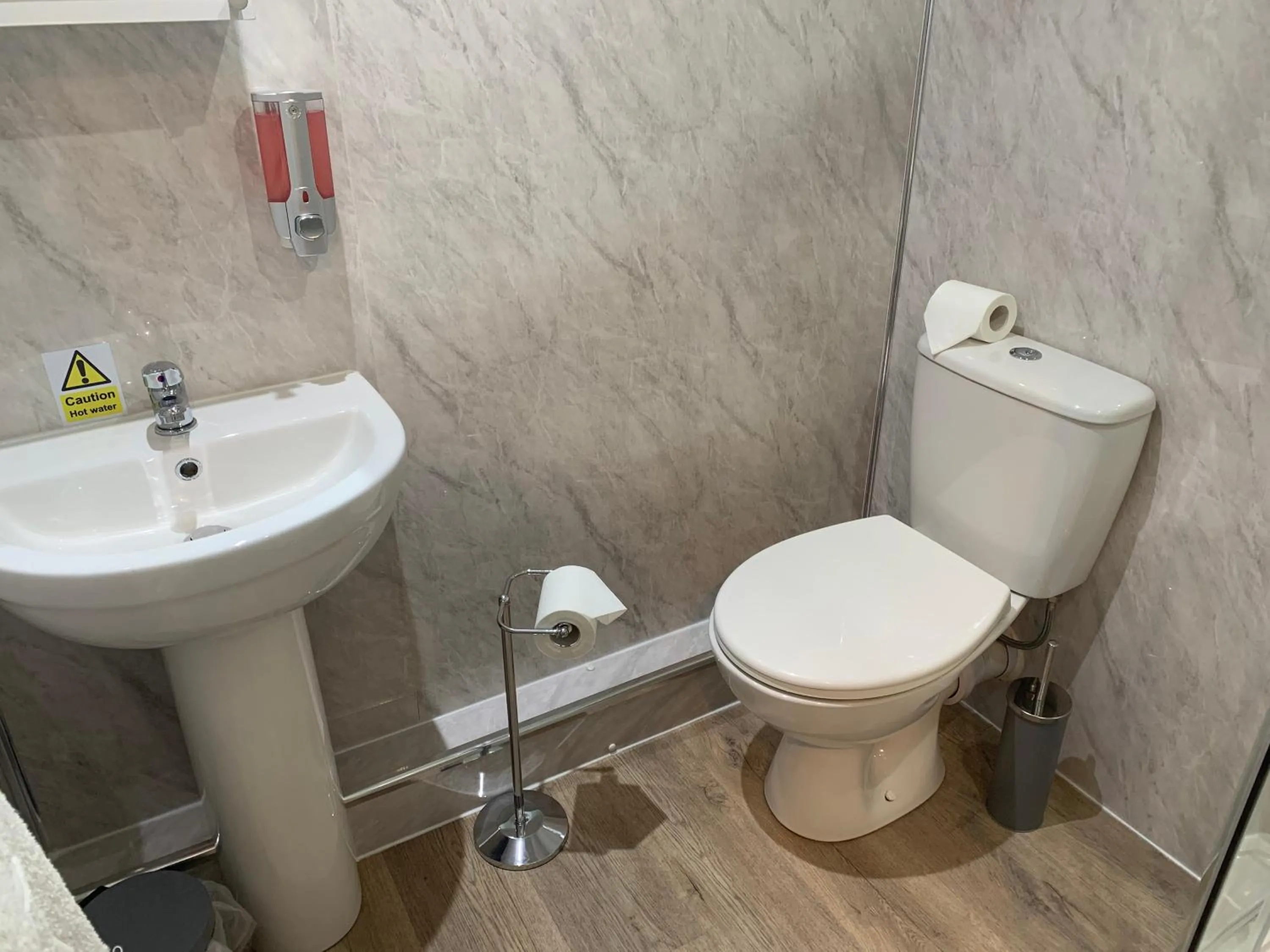 Toilet in Rooms at the Inn