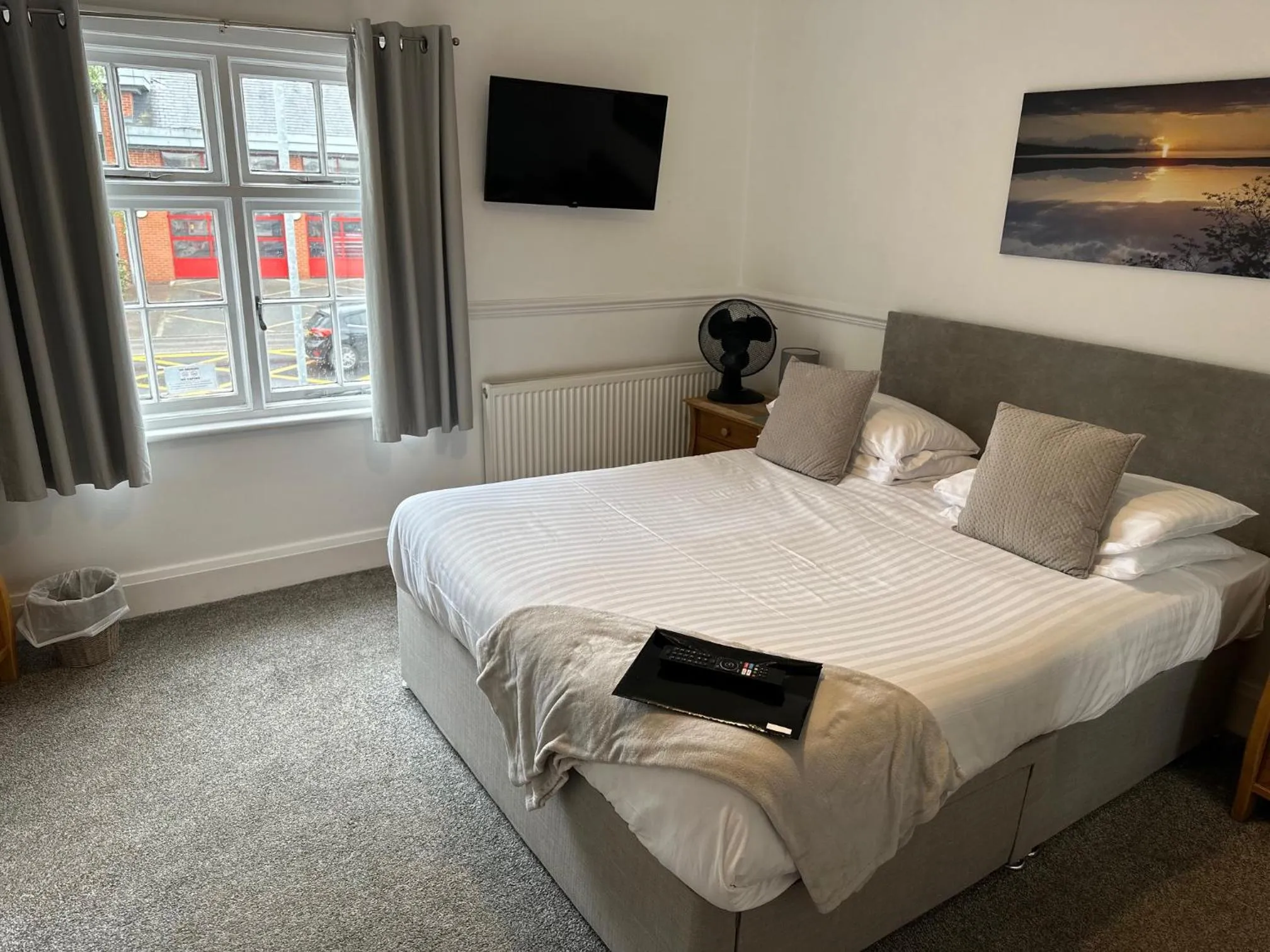 Bed in Rooms at the Inn