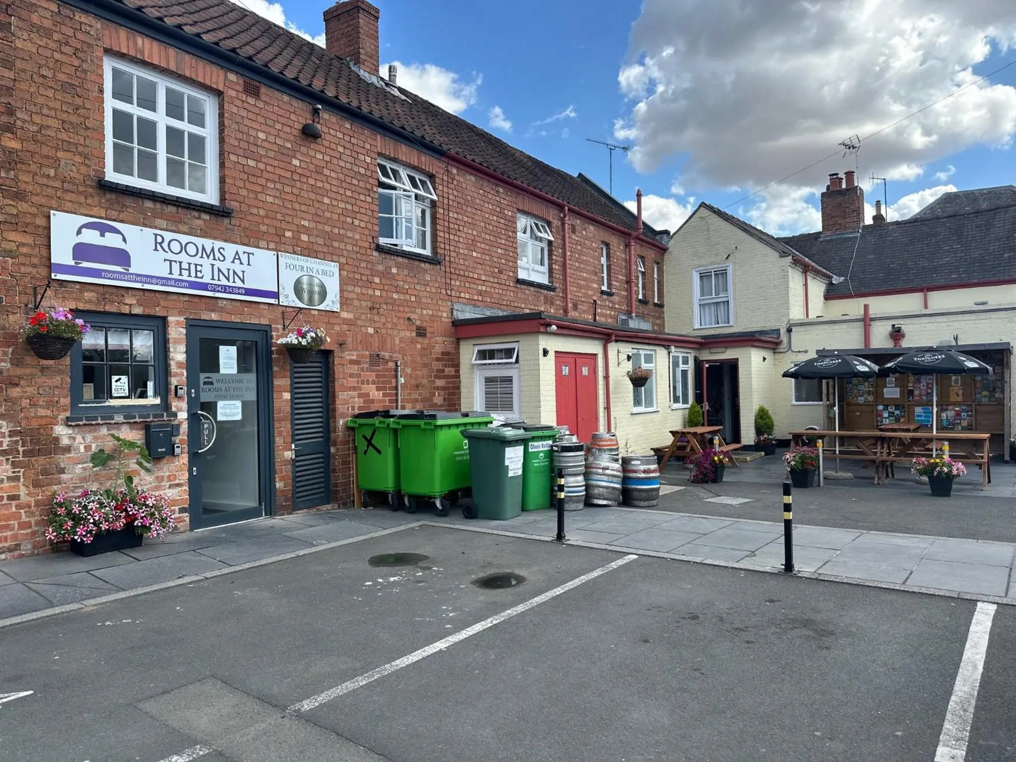 Parking in Rooms at the Inn