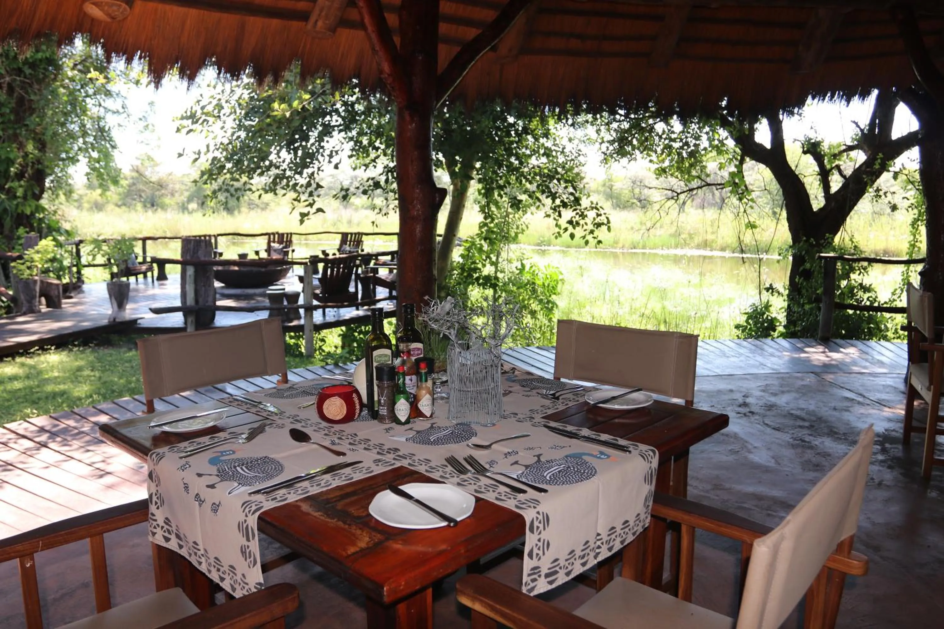 River view in Camp Kwando