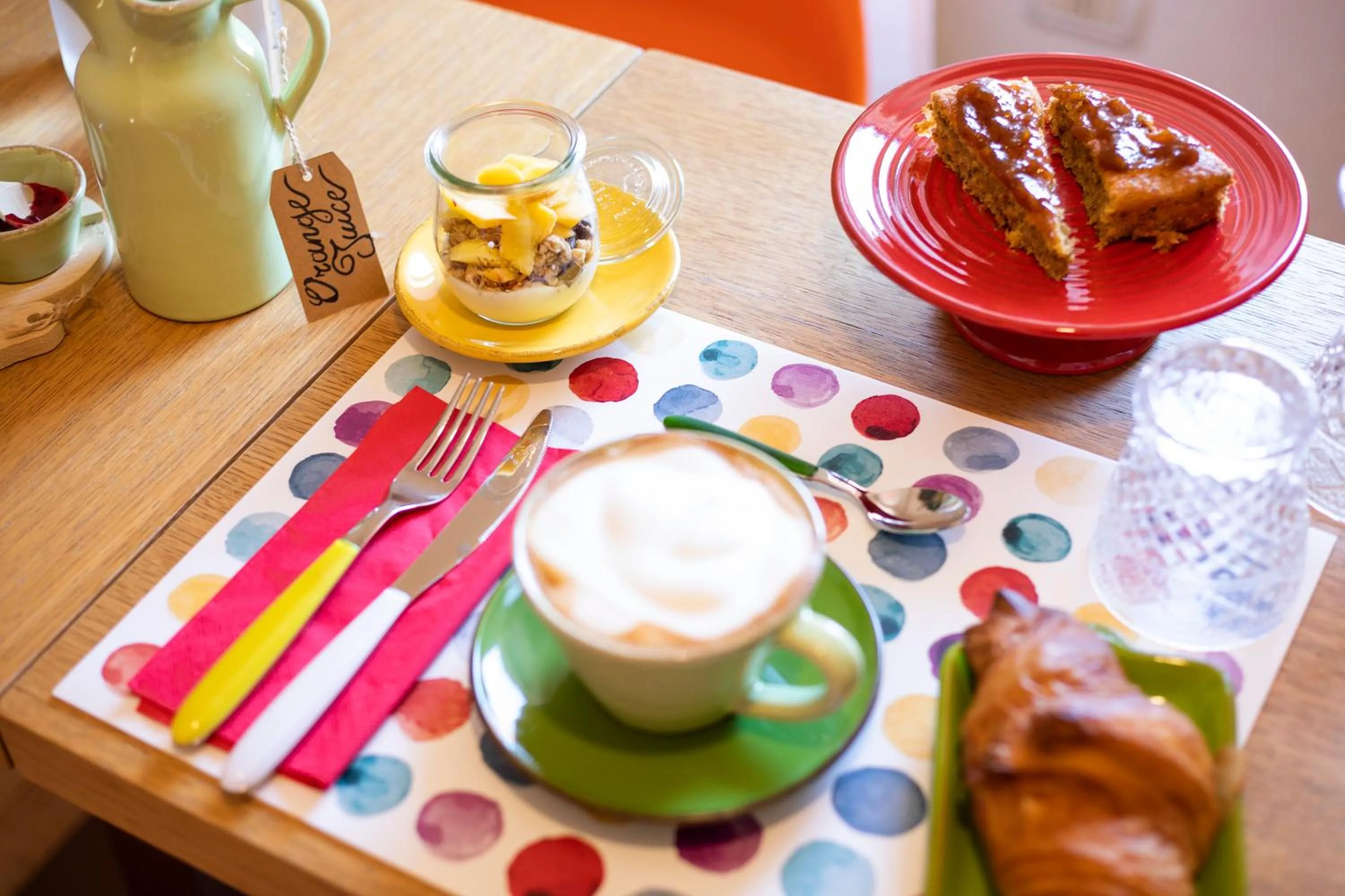 Dining area in Indarsena b&b