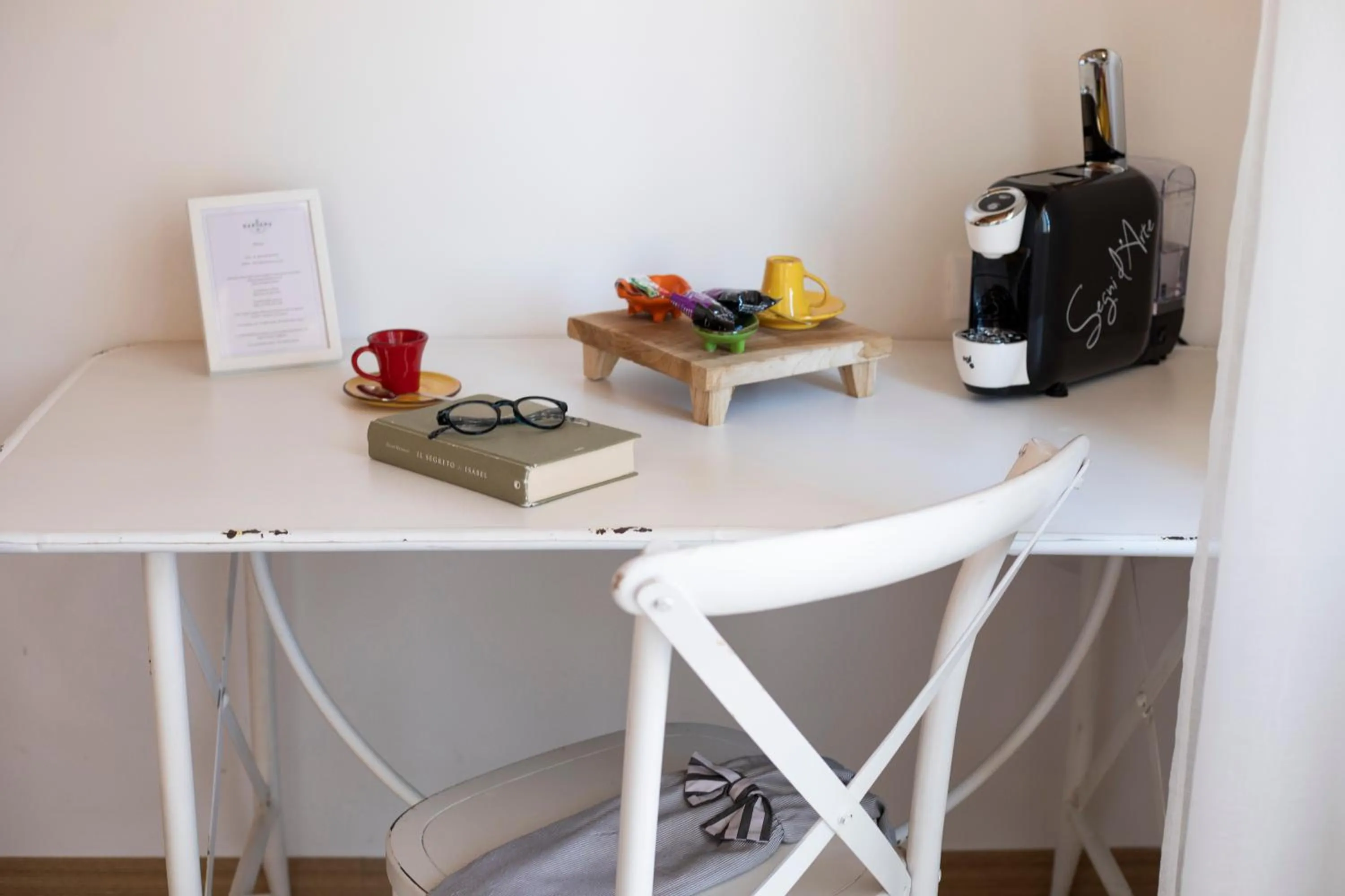 Bedroom in Indarsena b&b