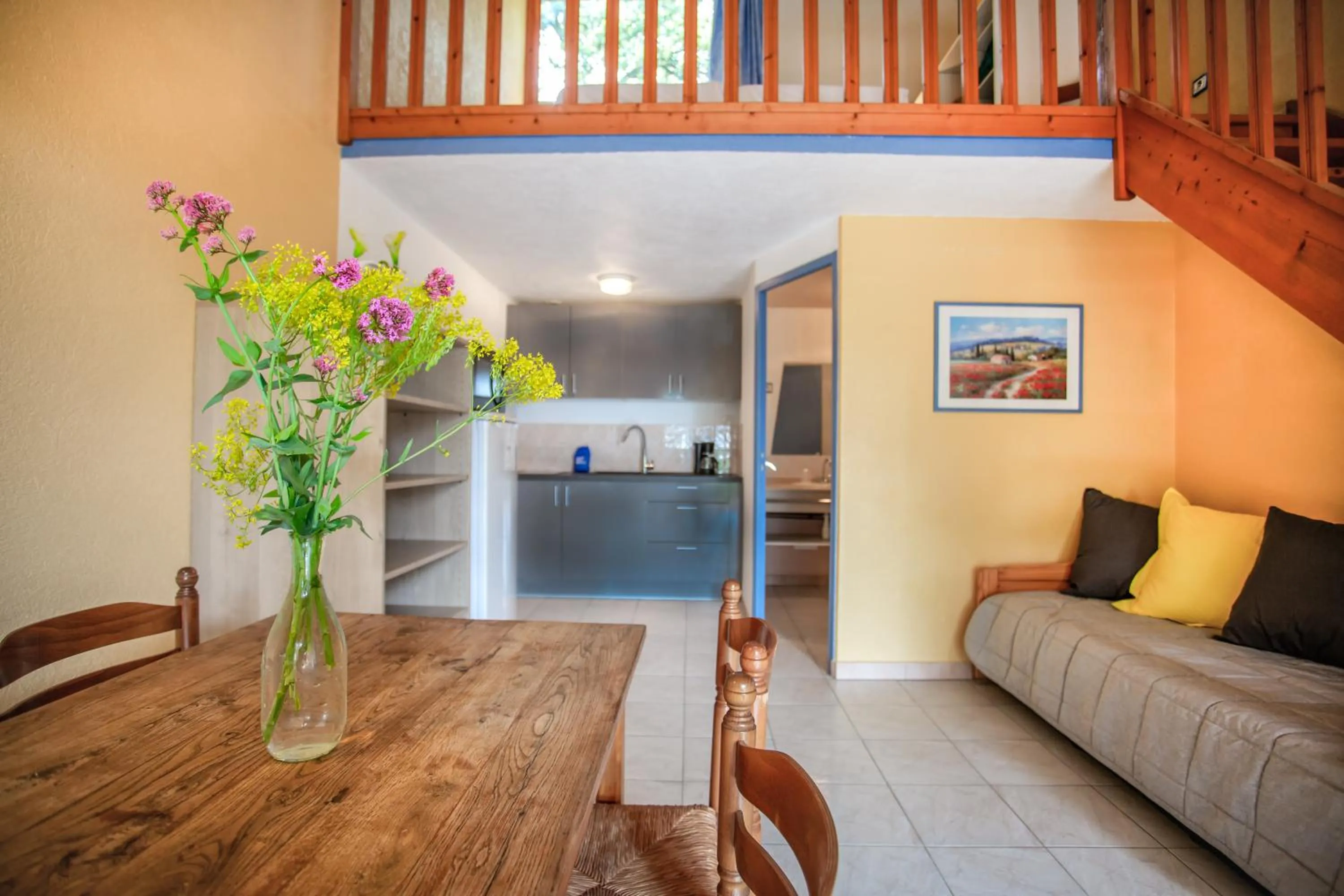 Living room in Les Arbousiers Village Hôtel Provençal