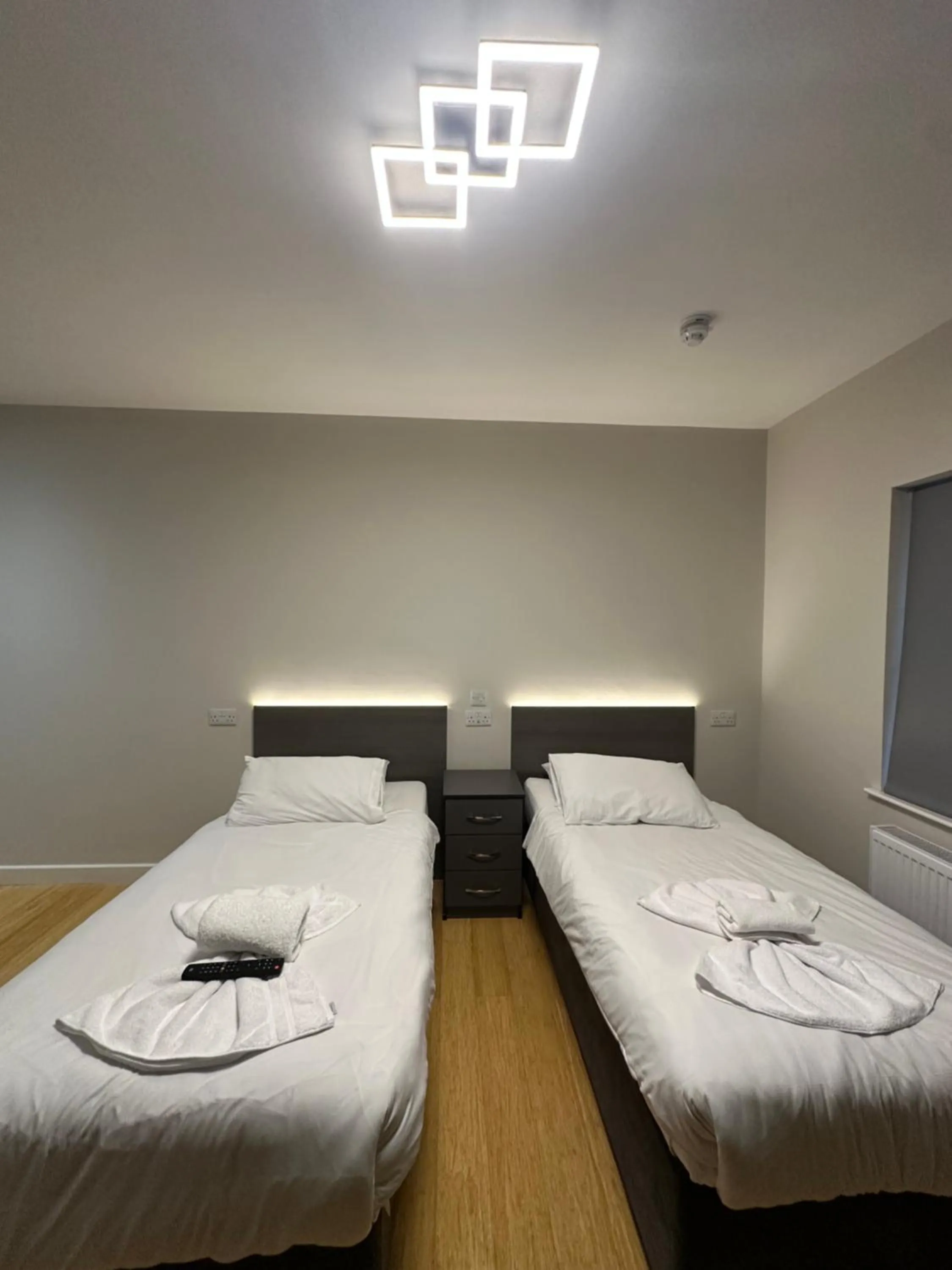 Bed in Wendover Arms Hotel