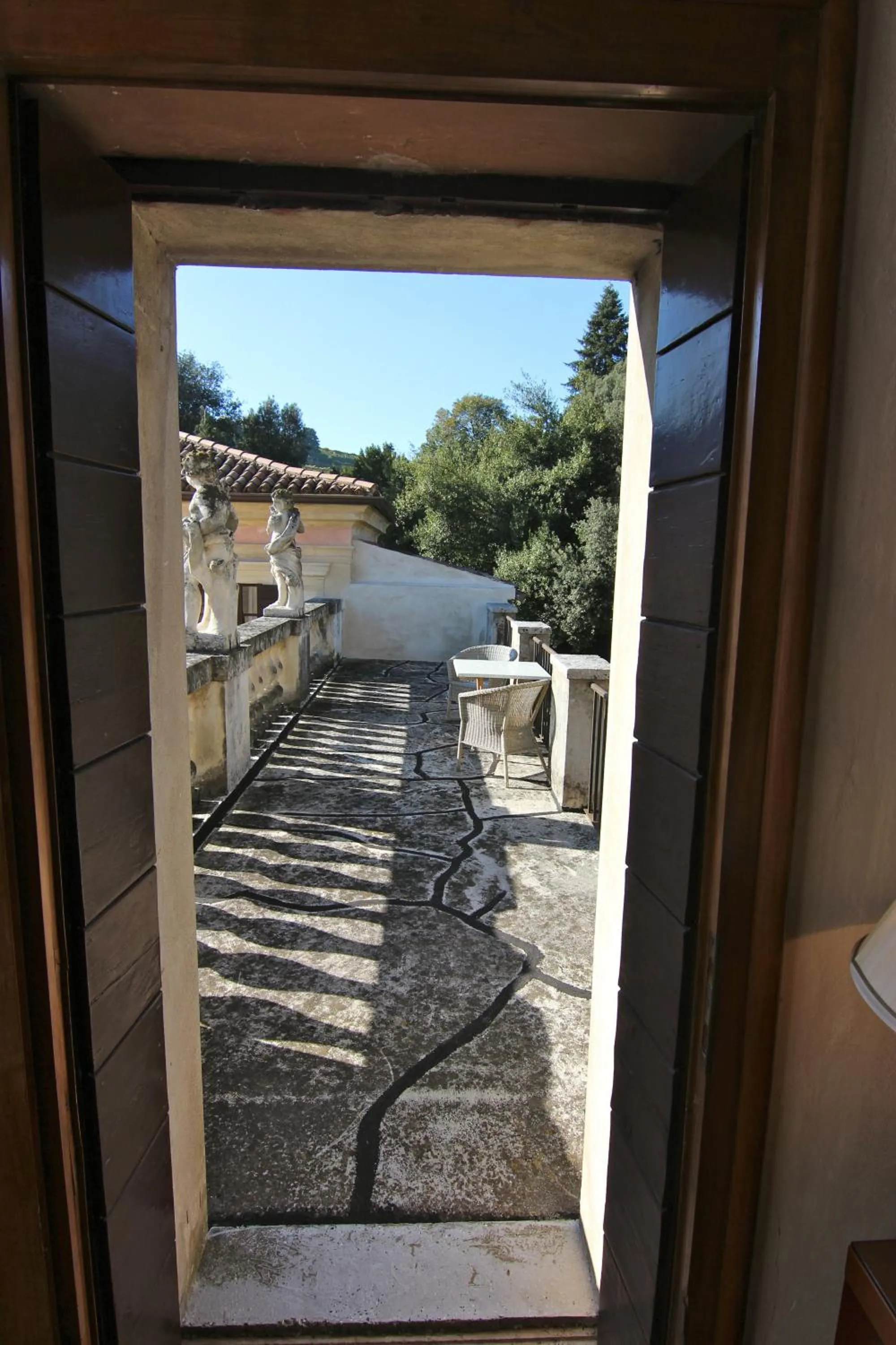 Patio in Hotel Villa Giona
