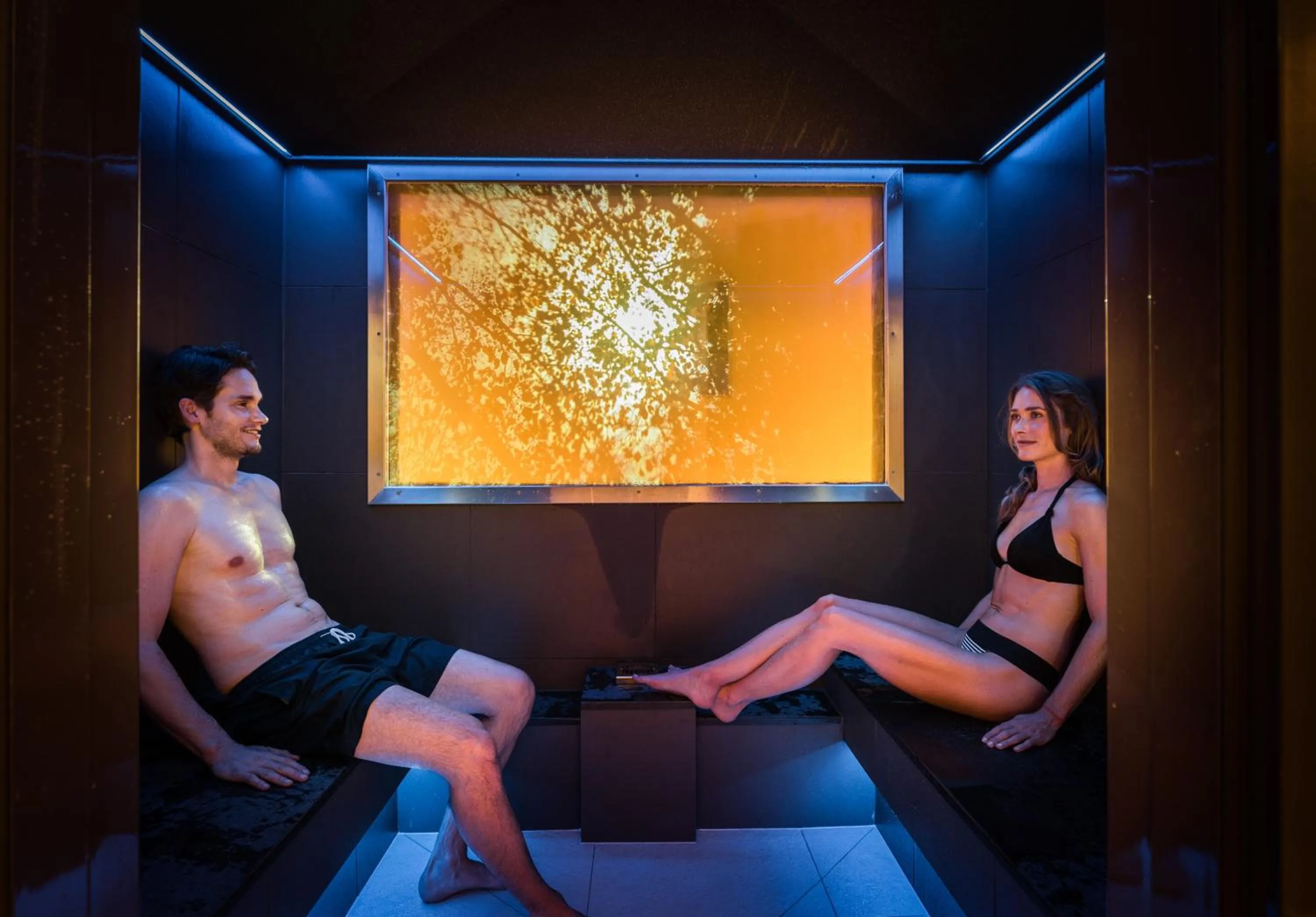 Steam room in Hotel Mondin