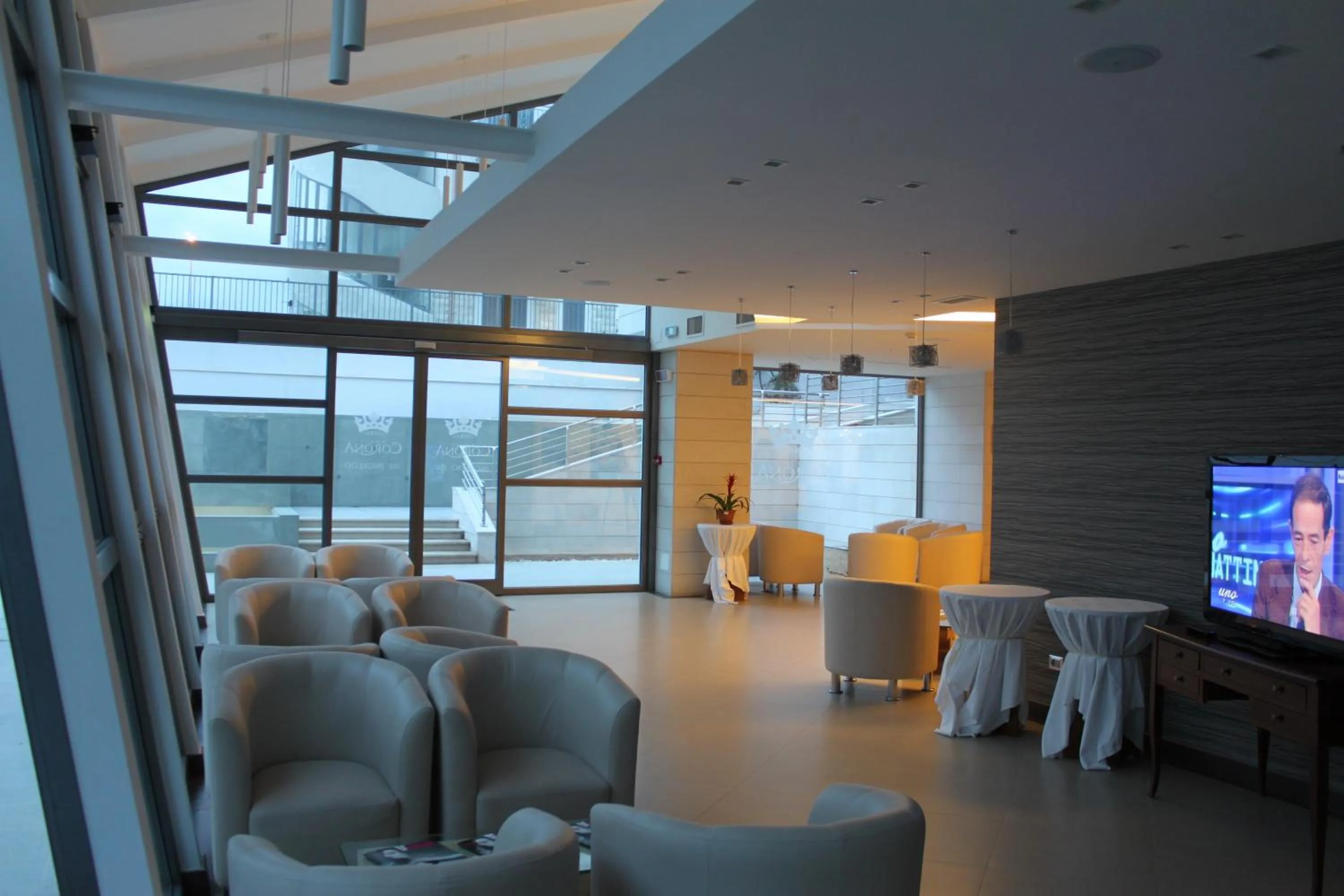 Lobby or reception in Hotel Corona