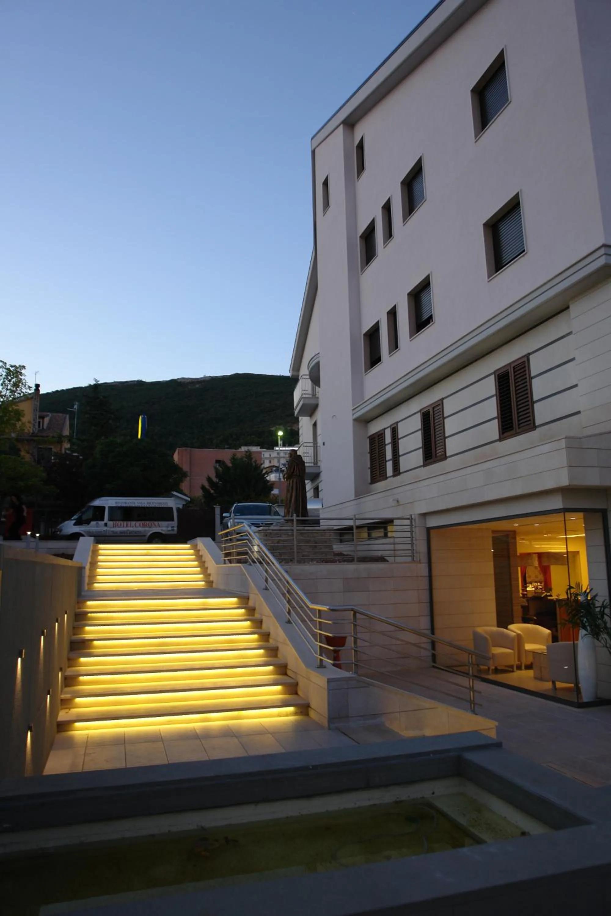 Facade/entrance in Hotel Corona