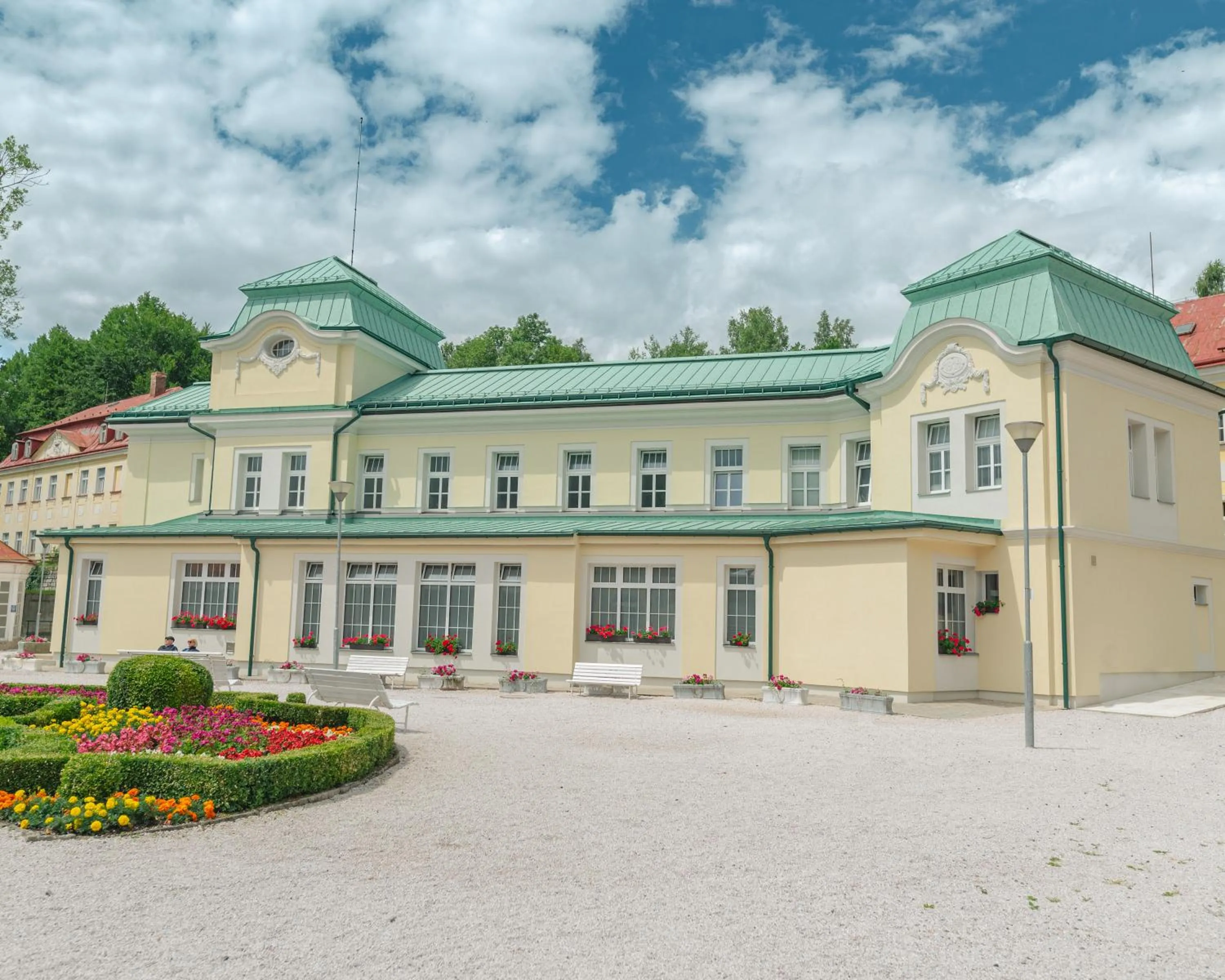 Swimming pool in Spa Resort Libverda - Hotel Nový Dům
