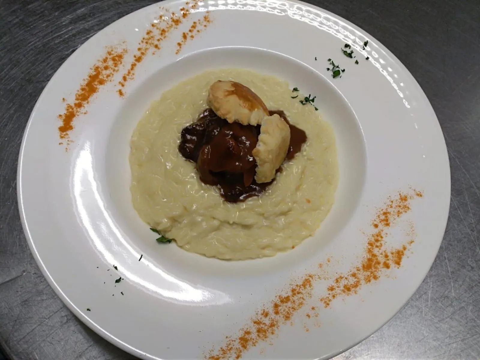 Food close-up in Hotel della Posta