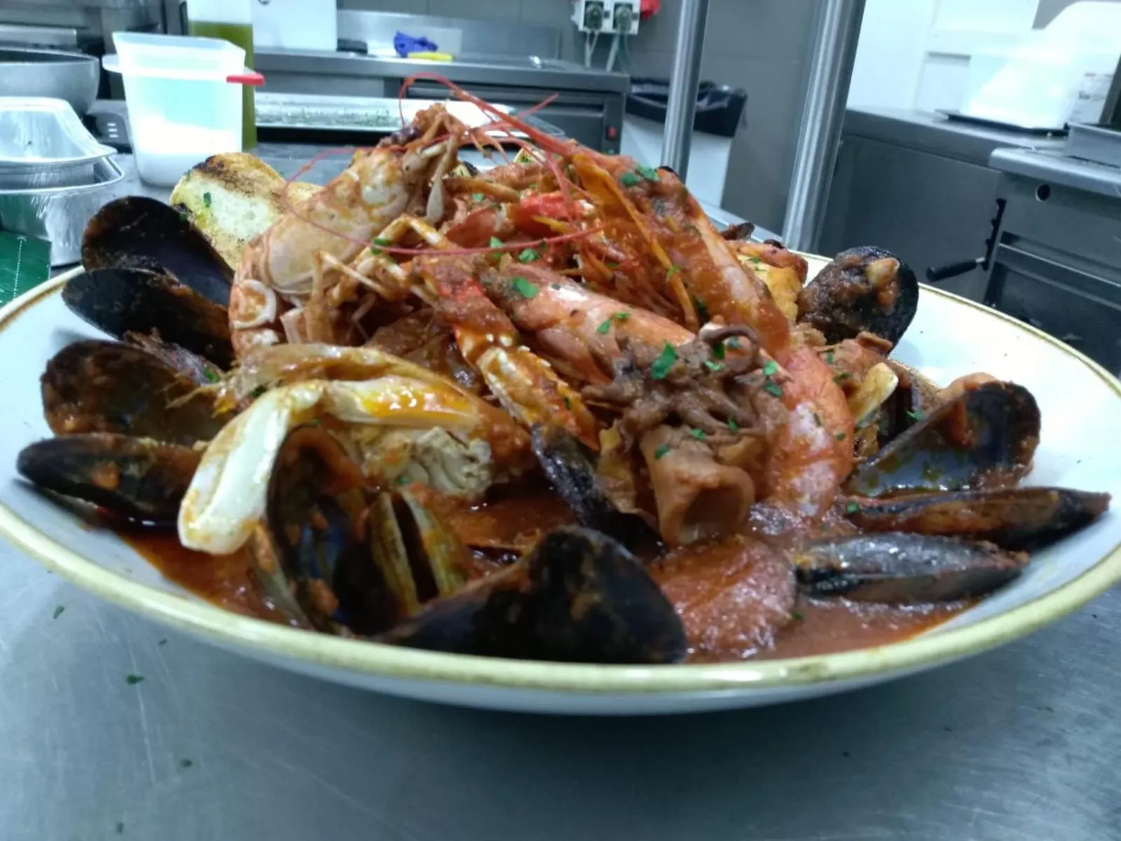 Food close-up in Hotel della Posta